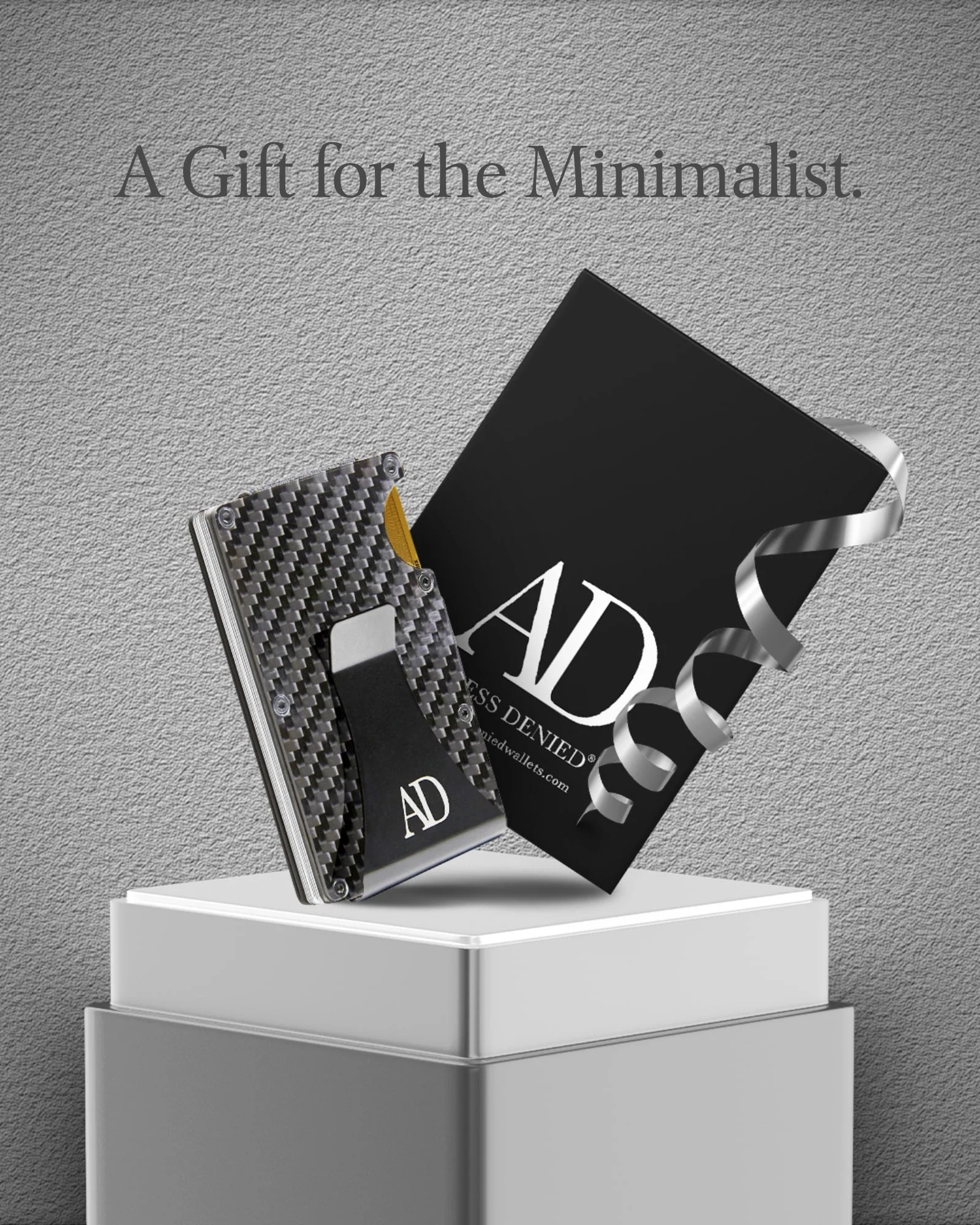 Carbon Fiber Money Clip Card Case - Image 5