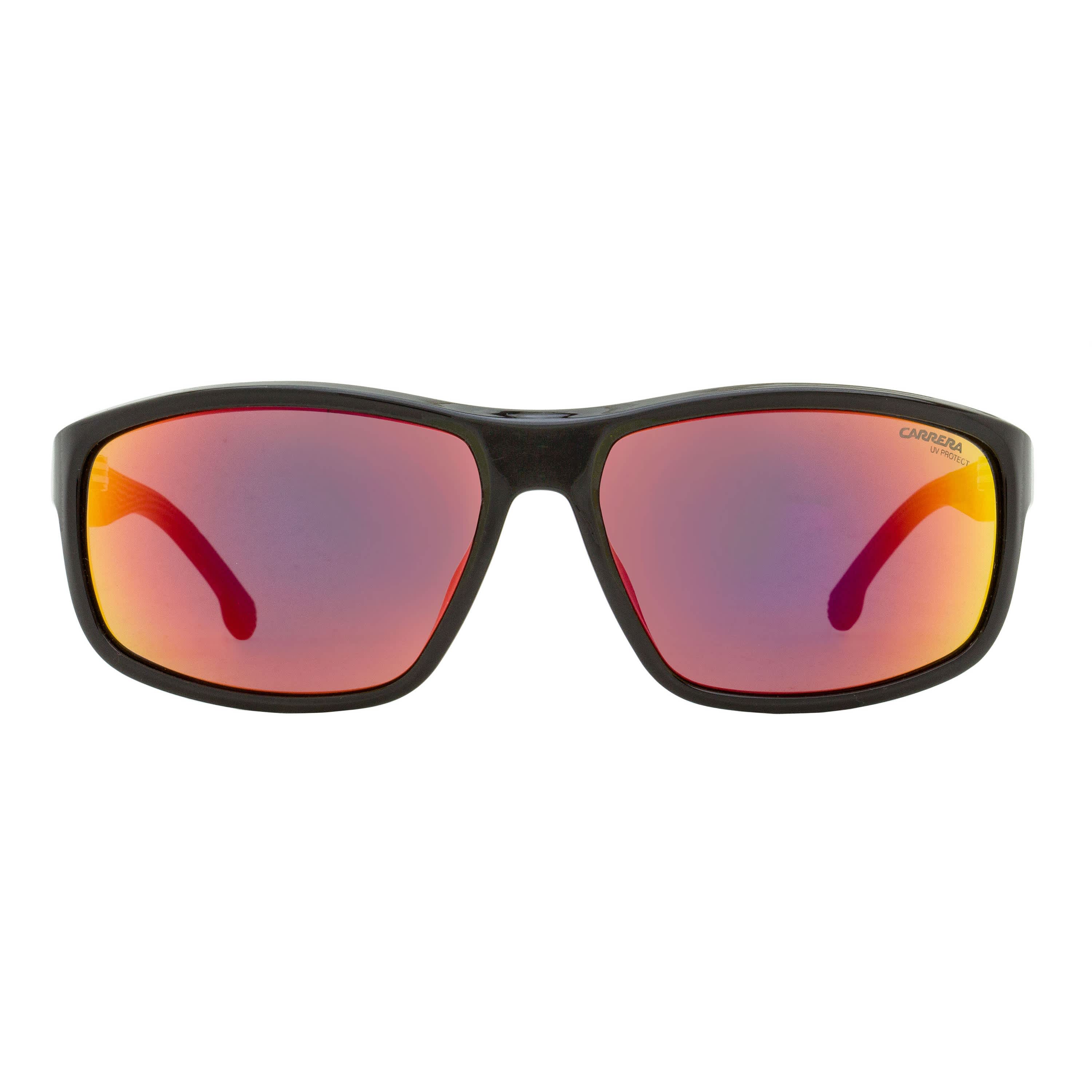 Carrera Sporty Rectangular Sunglasses 8038/S OITUZ Black 61mm - Image 2