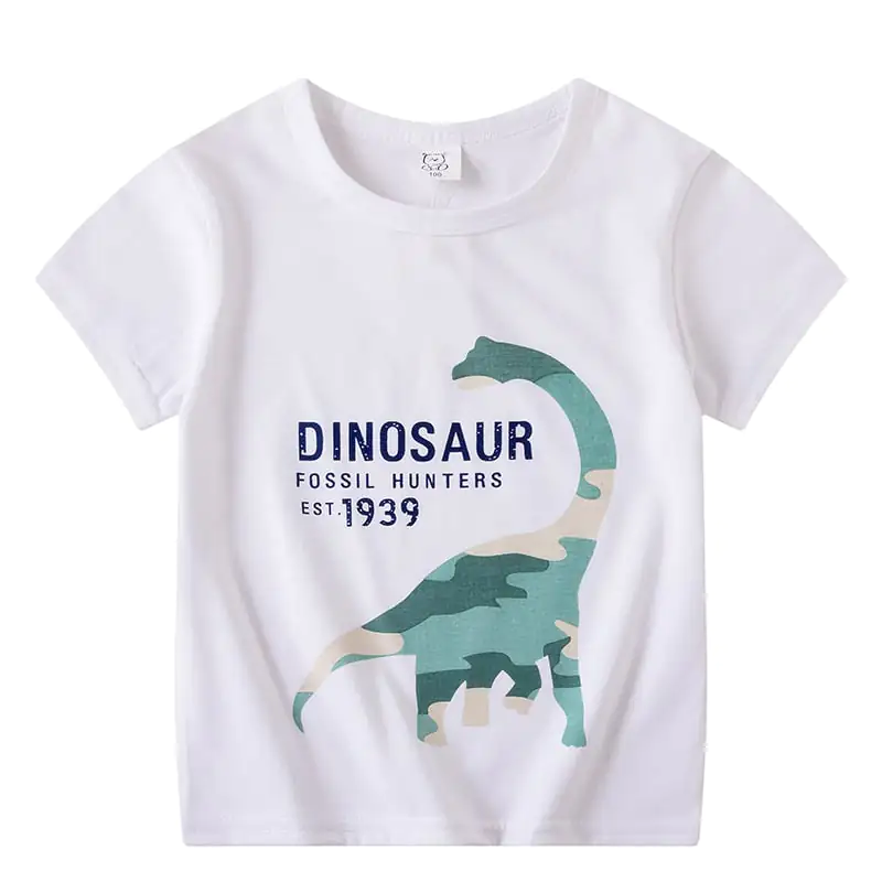 Cartoon Short Sleeve T-shirt for Kids (Boys & Girls) - Image 29