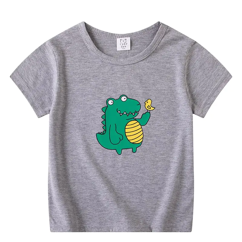 Cartoon Short Sleeve T-shirt for Kids (Boys & Girls) - Image 5