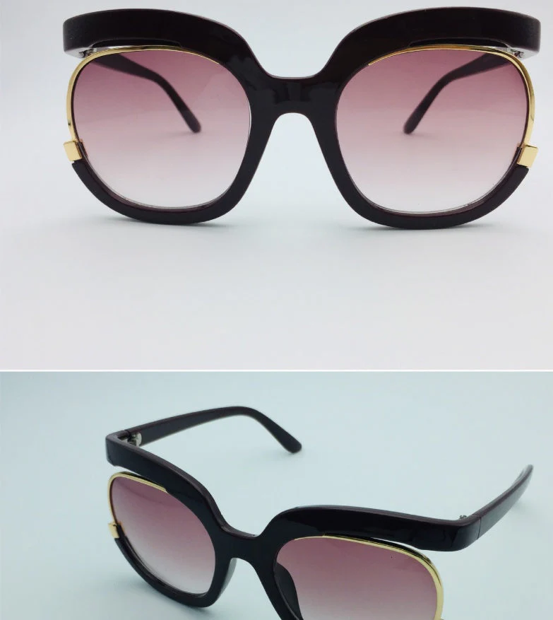 Cat Eye Half-Frame UV400 Sunglasses – Women’s Fashion Eyewear - Image 11