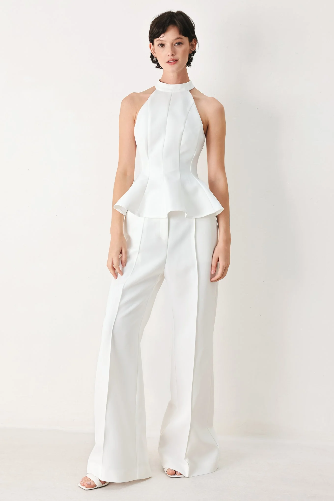Celeste Halter Woven Top - Image 2