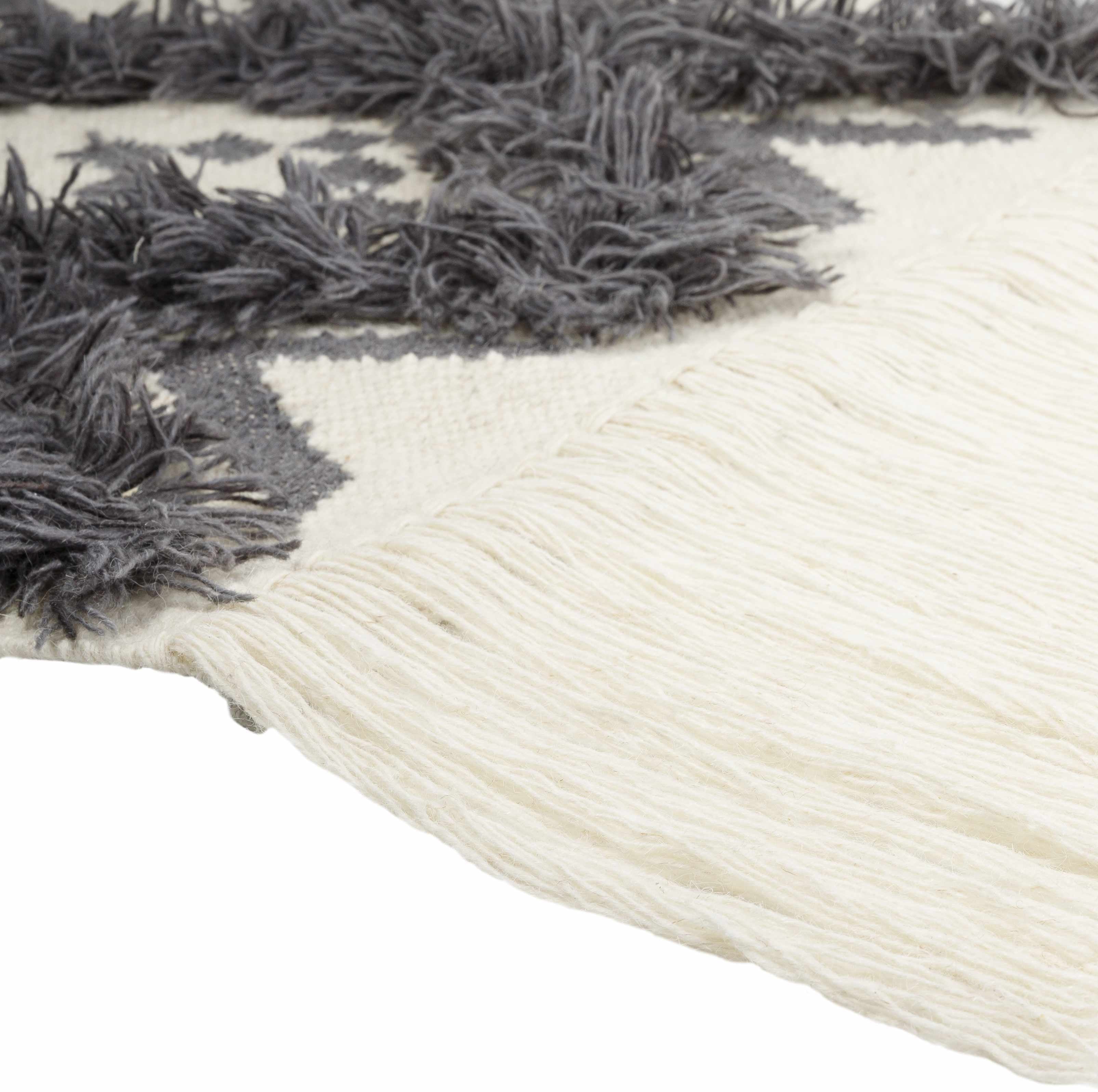 Chapelton Gray Geometric Textured Wall Hanging - Clearance - Image 5