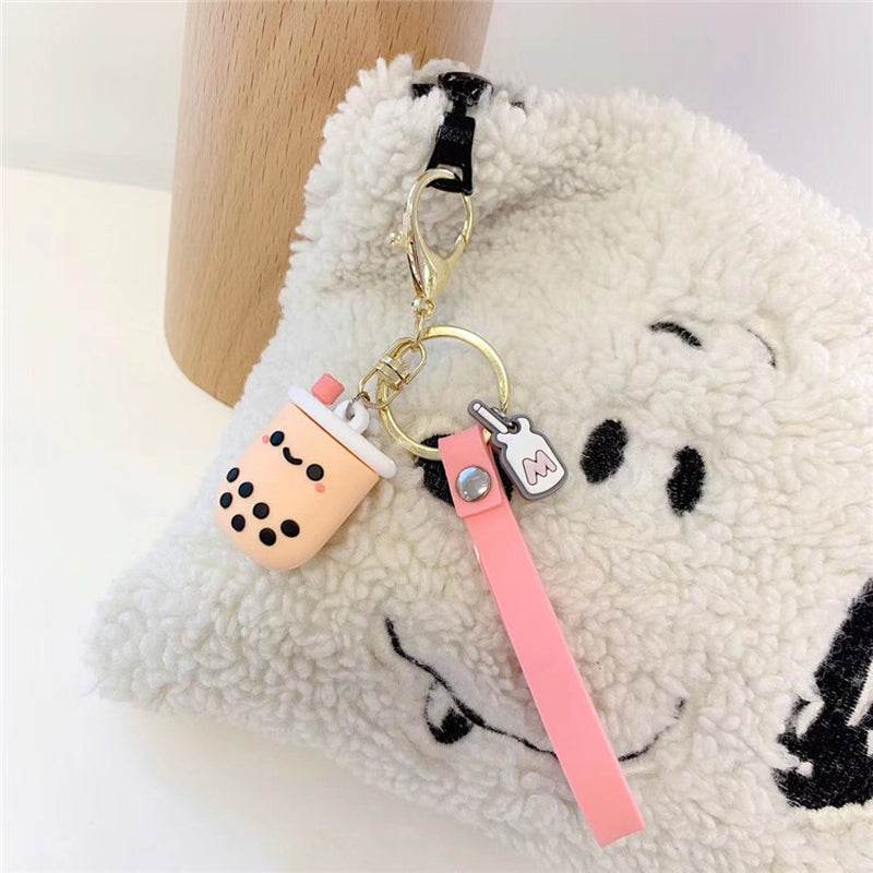Charming Bubble Tea Keychain – Perfect for Boba Tea Enthusiasts - Image 11