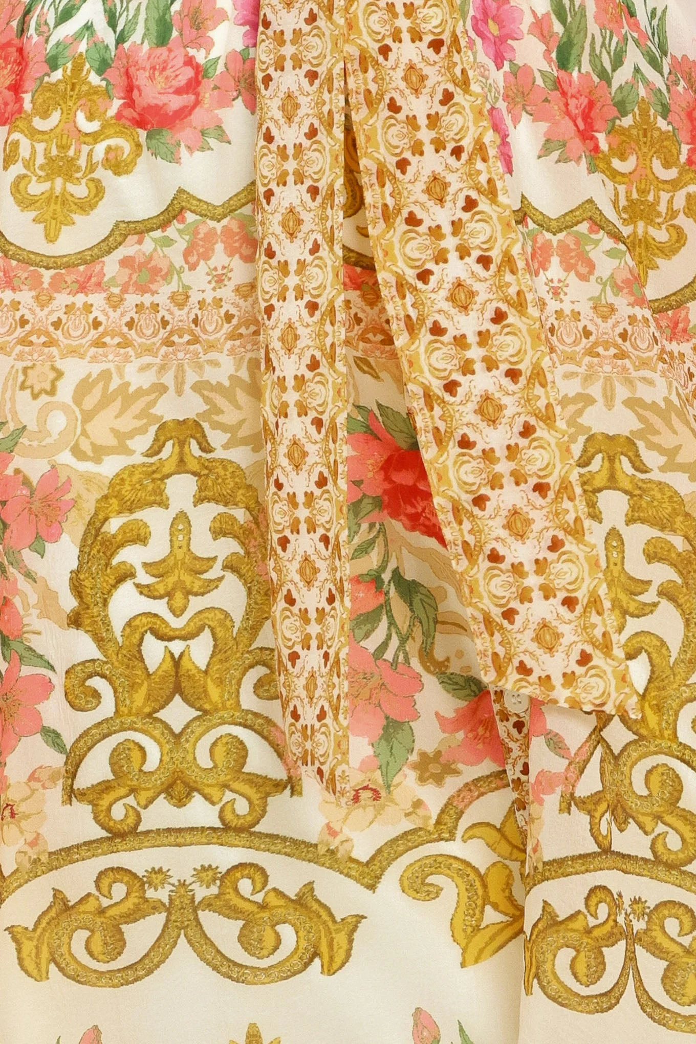 Chateau Rose Woven Midi Shirt Dress - Image 7