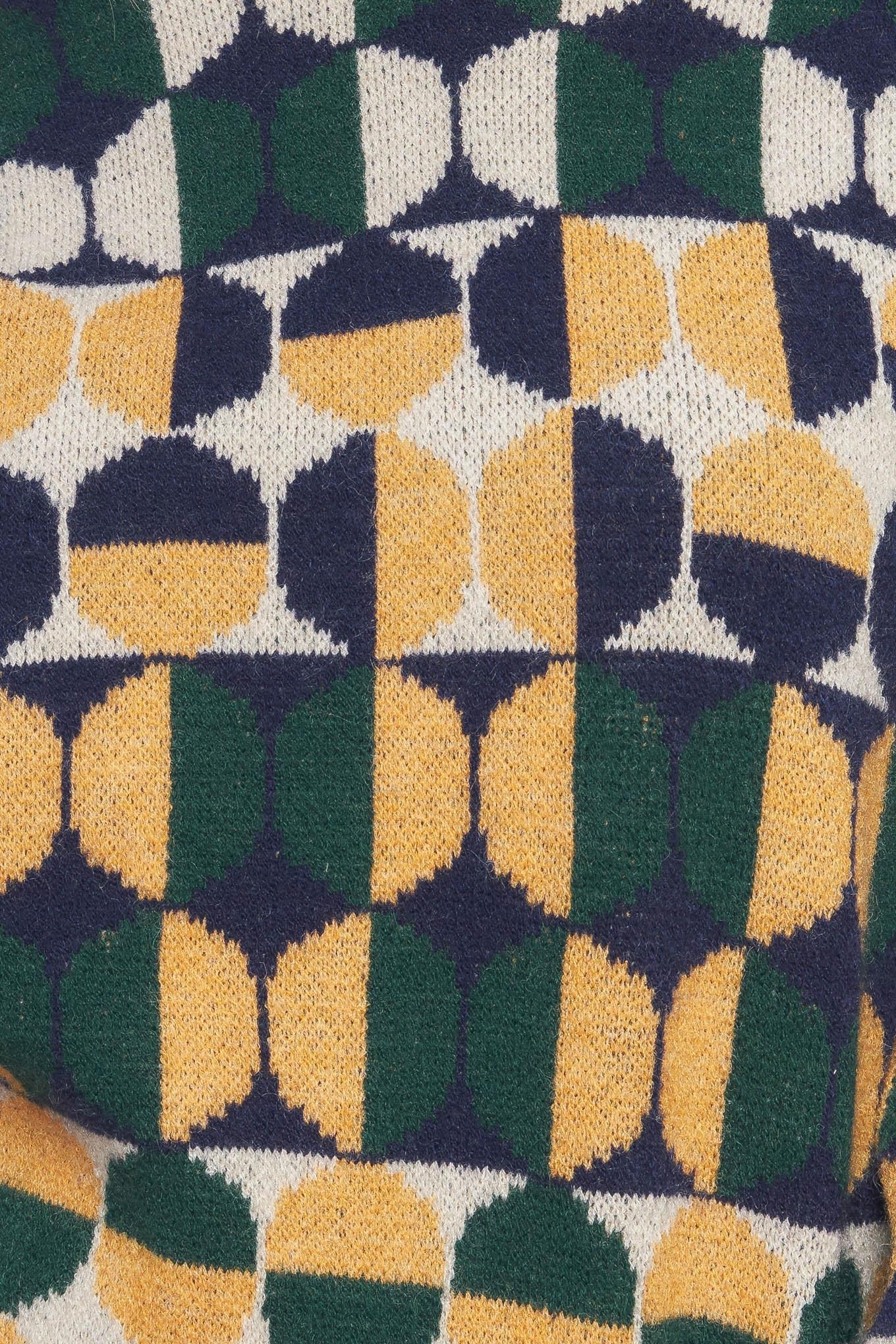 Cheer You on Jacquard Sweater Top - Image 16