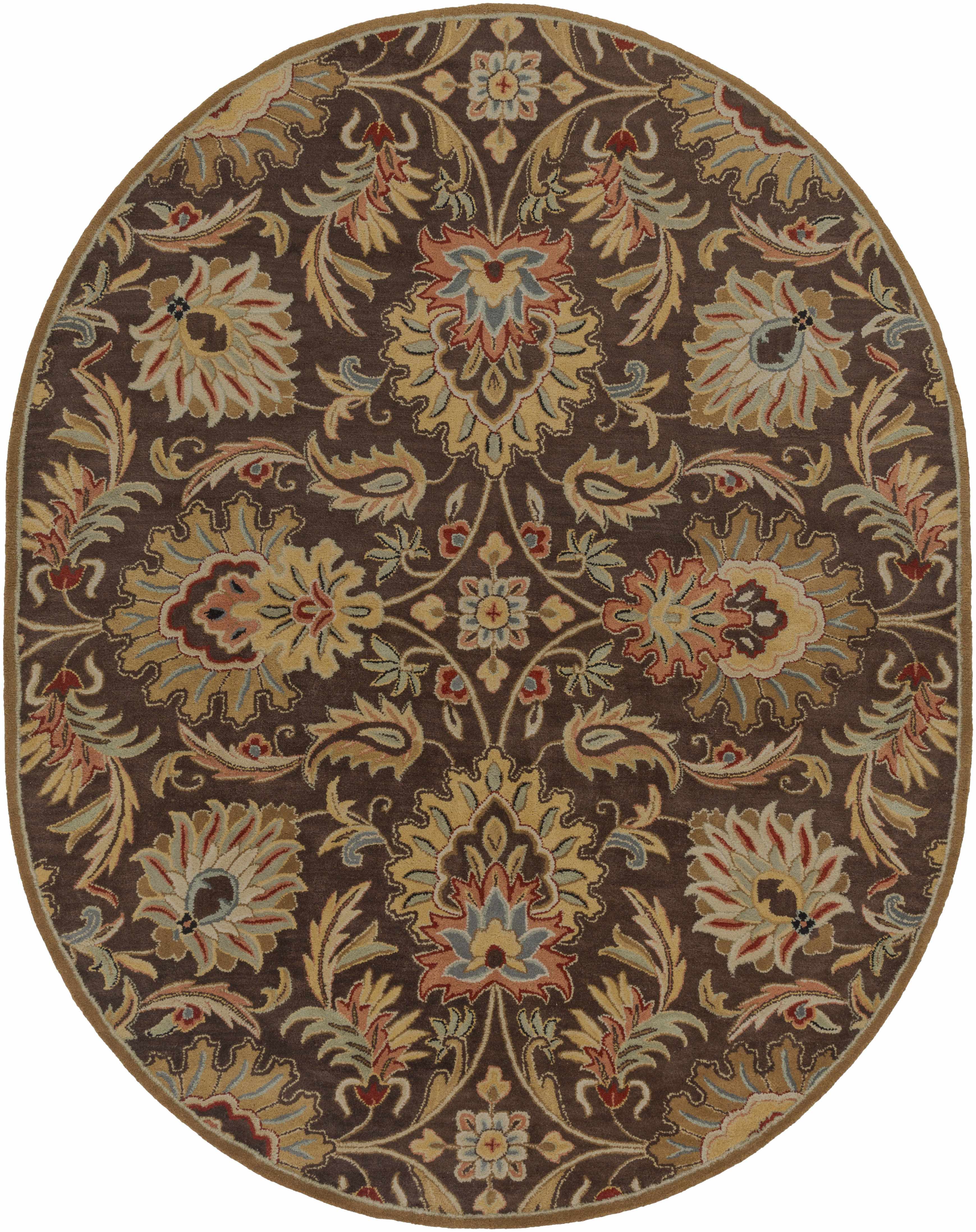 Chesterton 1028 Hand Tufted Brown Wool Rug - Image 11