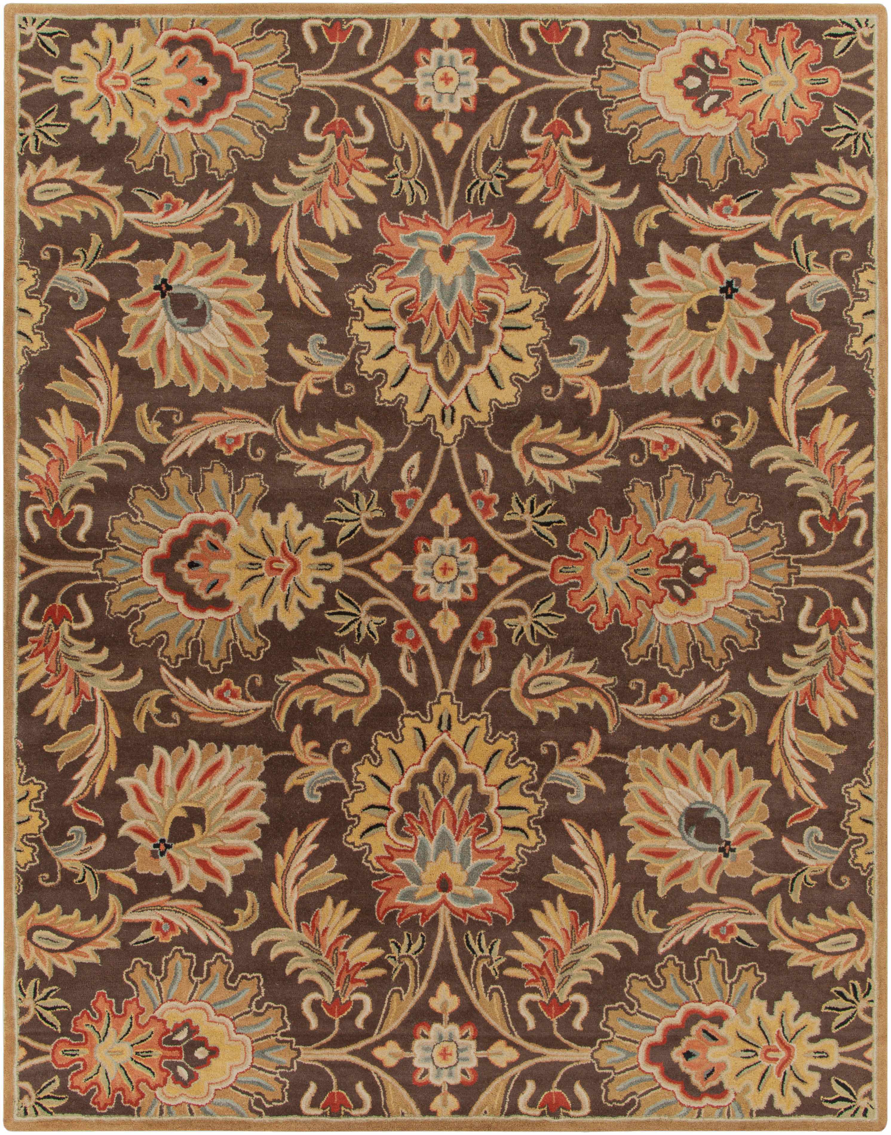 Chesterton 1028 Hand Tufted Brown Wool Rug - Image 16