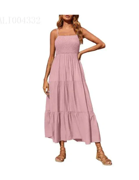 Chic Chiffon Layered Swing Dress - Image 65