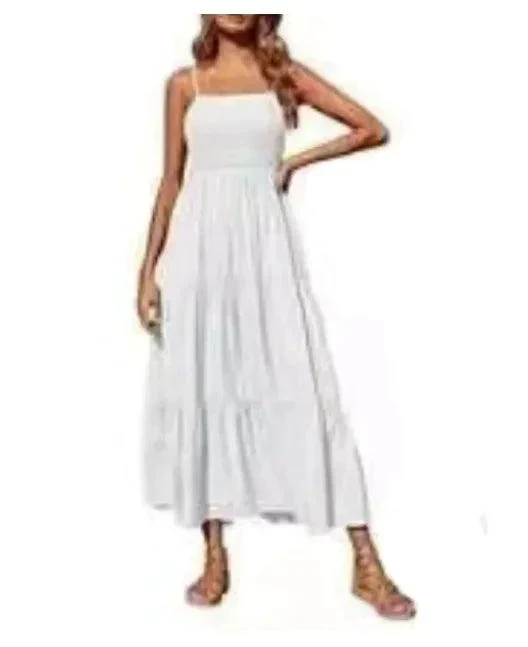Chic Chiffon Layered Swing Dress - Image 95