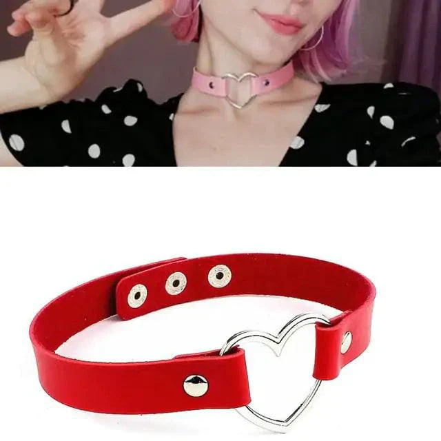 Chic Leather Collar - Image 4
