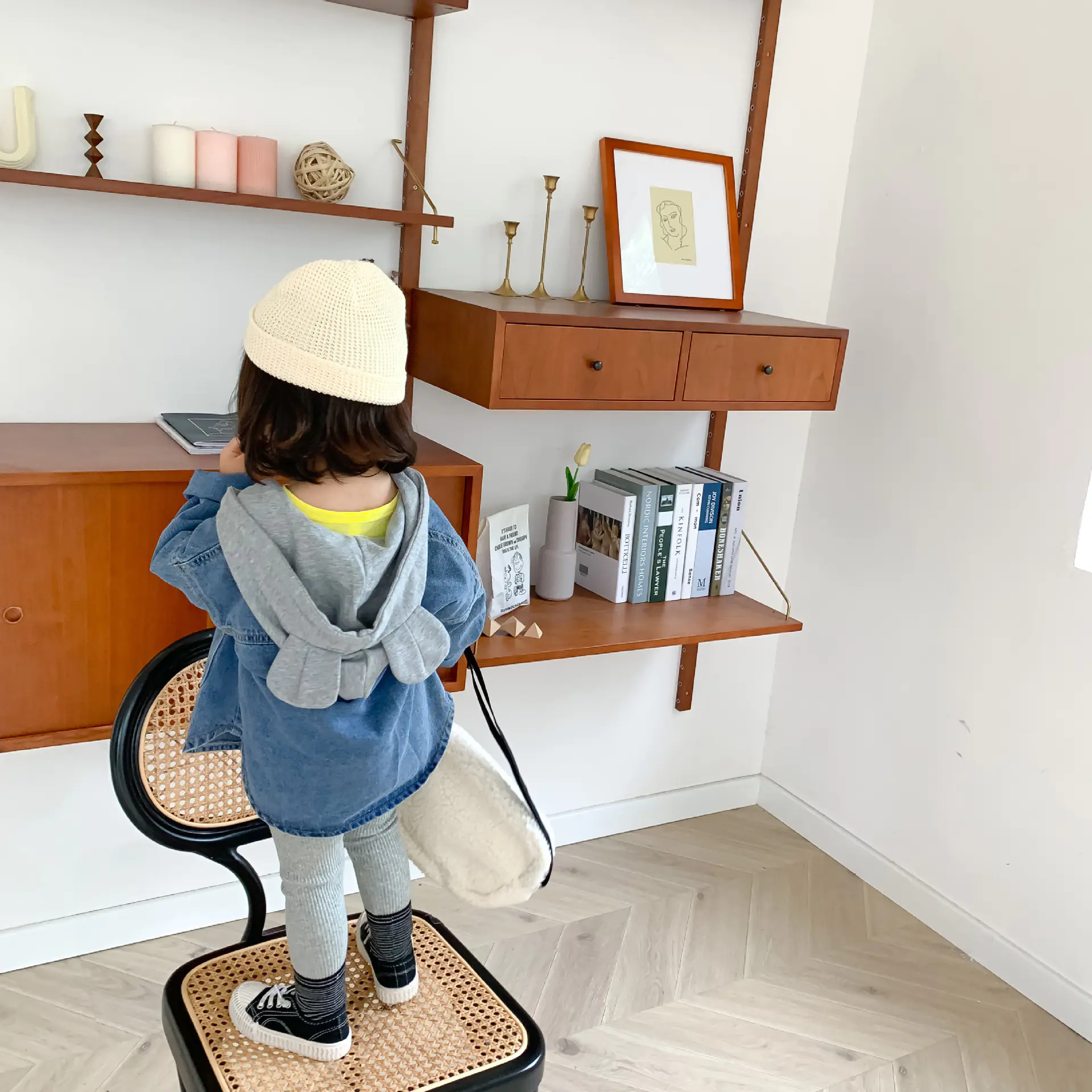 Children's Long Sleeve Denim Jacket for Boys and Girls - Image 9