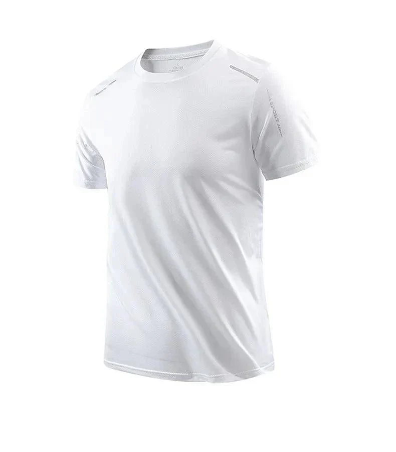 CHRLCK Men's Quick Dry Running T Shirt Size M Breathable Outdoor Sports Tee Hiking Fishing Summer Essentials - Image 16