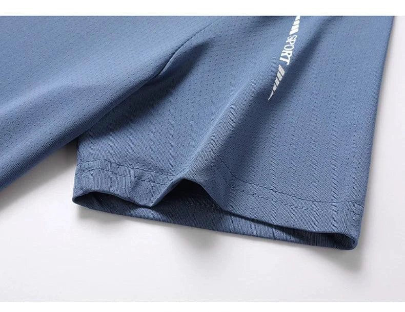 CHRLCK Men's Quick Dry Running T Shirt Size M Breathable Outdoor Sports Tee Hiking Fishing Summer Essentials - Image 19