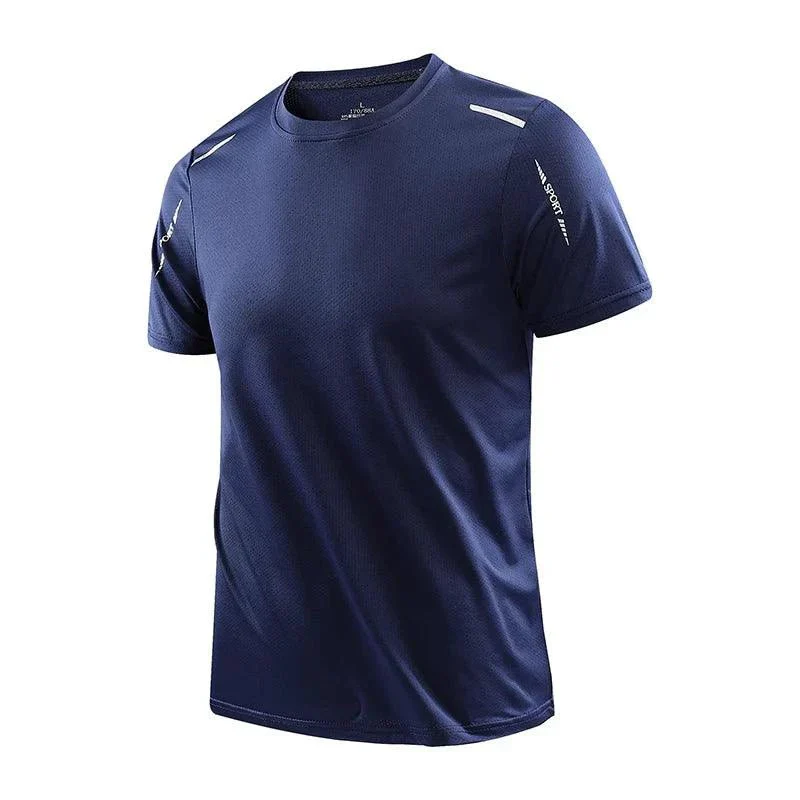 CHRLCK Men's Quick Dry Running T Shirt Size M Breathable Outdoor Sports Tee Hiking Fishing Summer Essentials - Image 22