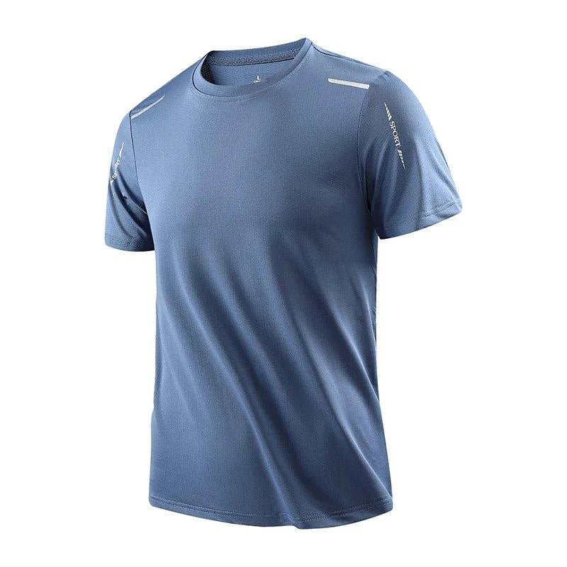 CHRLCK Men's Quick Dry Running T Shirt Size M Breathable Outdoor Sports Tee Hiking Fishing Summer Essentials - Image 26