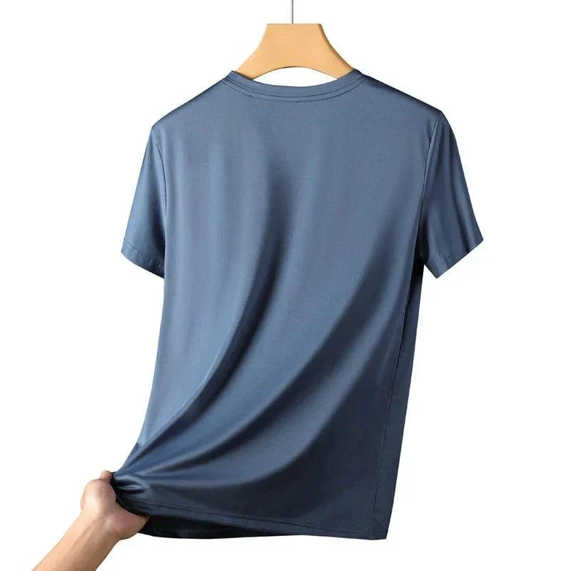 CHRLCK Men's Quick Dry Running T Shirt Size M Breathable Outdoor Sports Tee Hiking Fishing Summer Essentials - Image 6