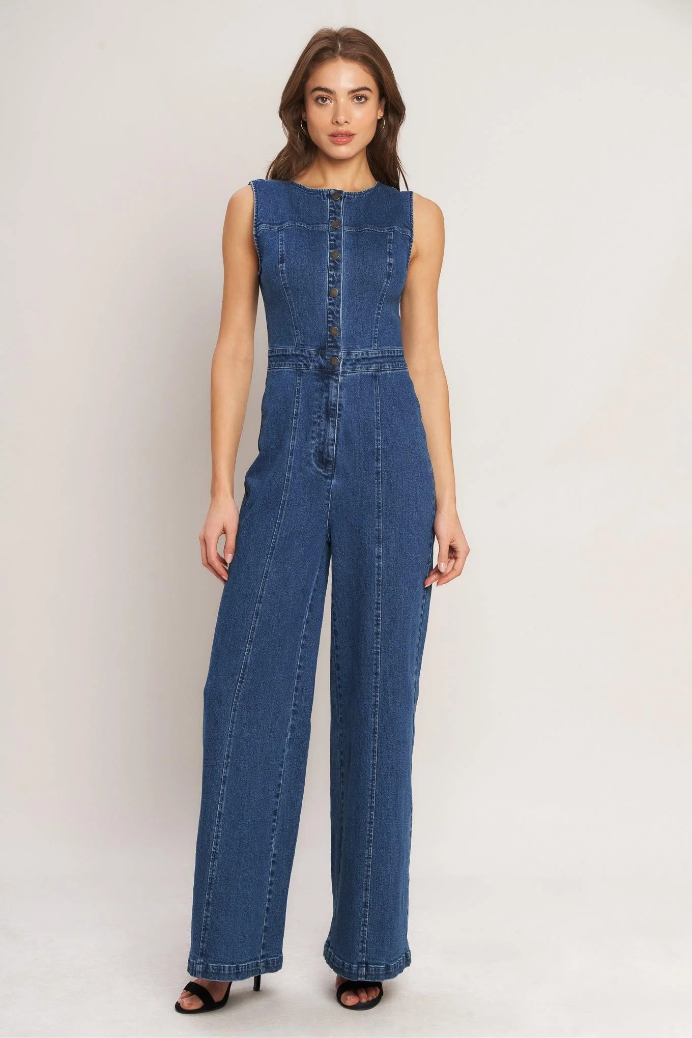 City Stroll Denim Jumpsuit - Image 5