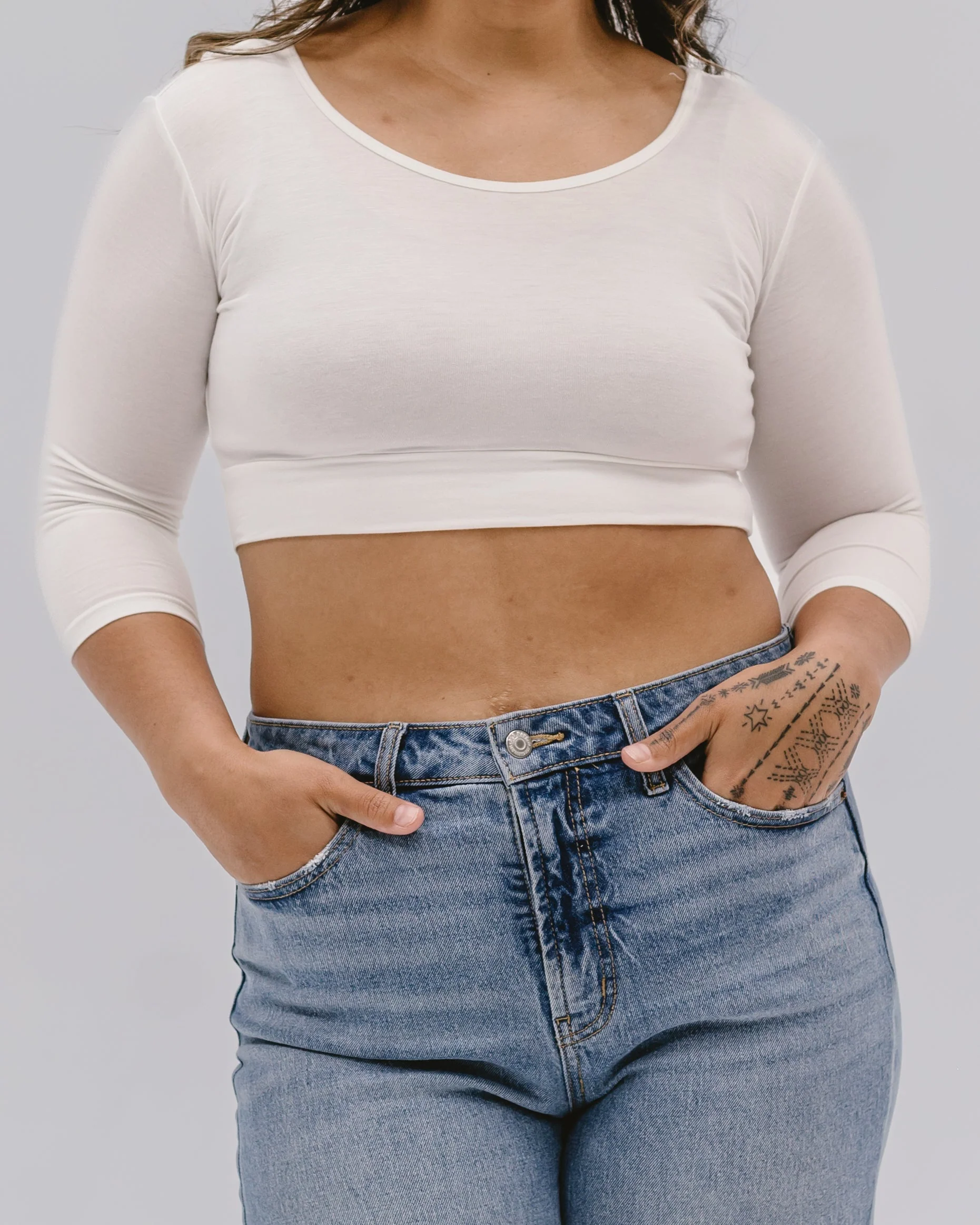 Classic 3/4 Sleeve Halftee - Image 3