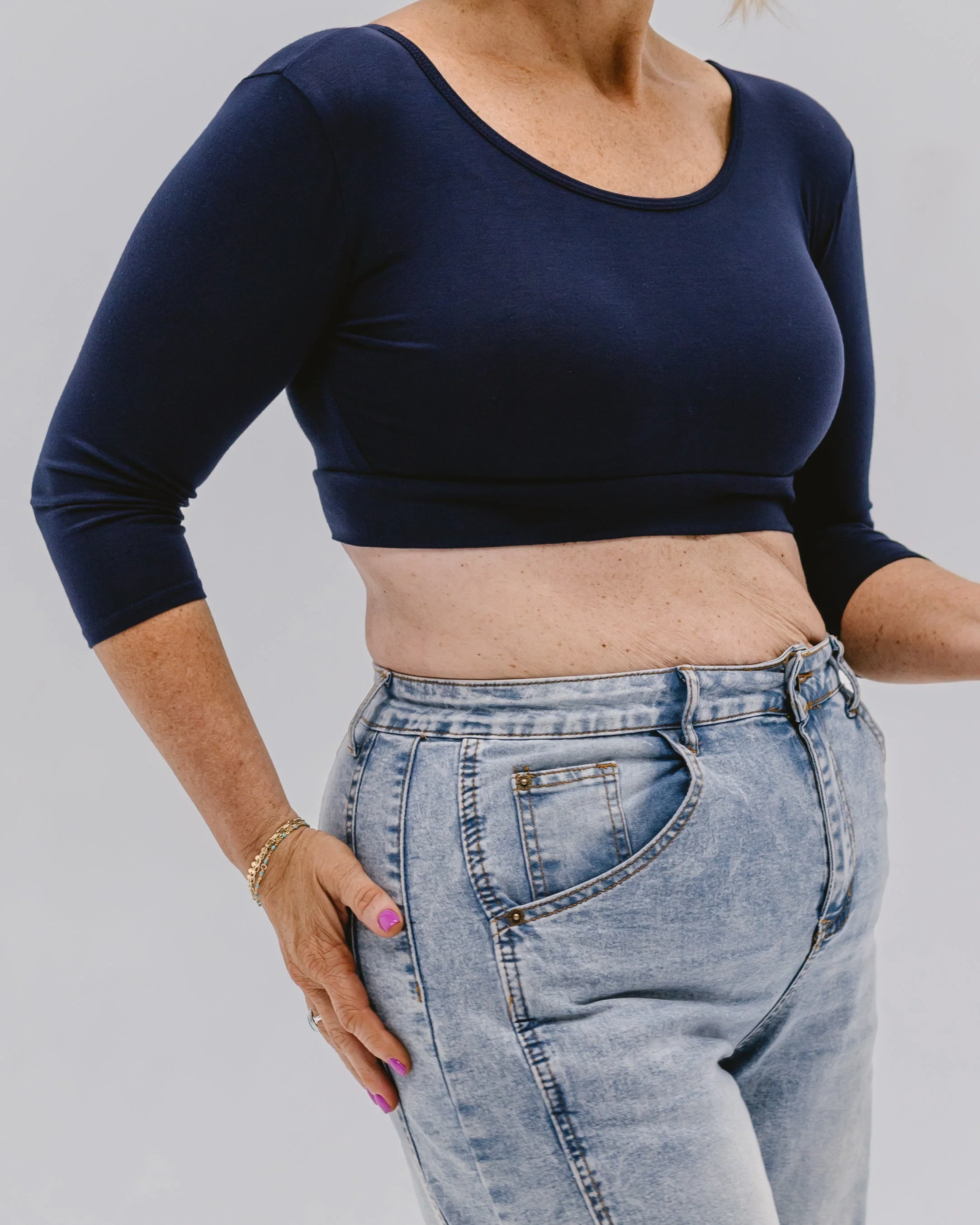 Classic 3/4 Sleeve Halftee - Image 8