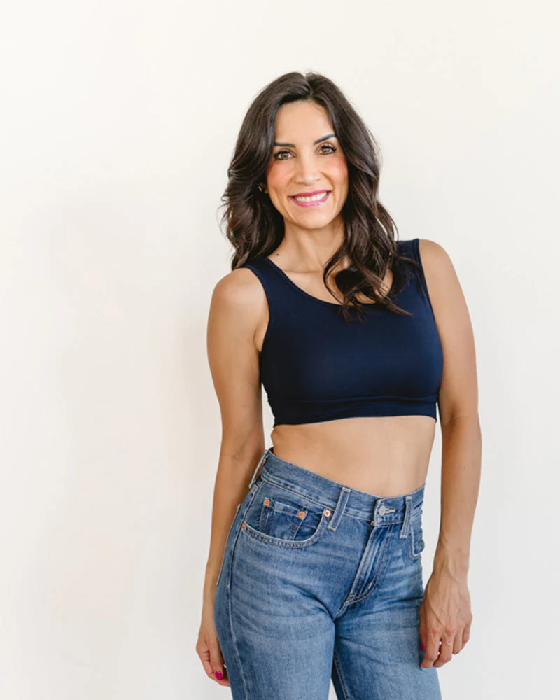 Classic Wide Strap Tank Halftee - Image 16