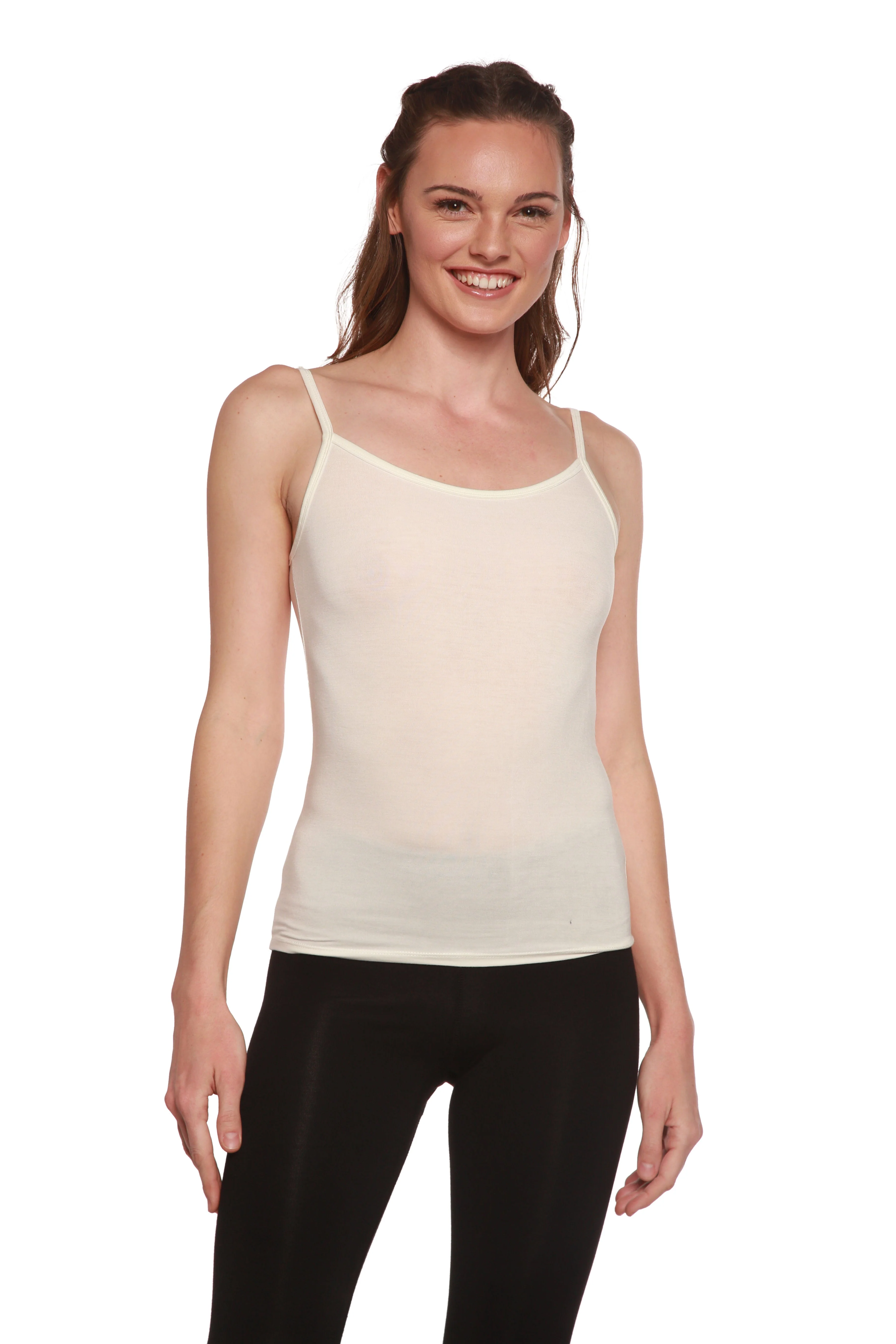 Clearance Women's Bamboo Viscose Spaghetti Strap Camisole - Image 12