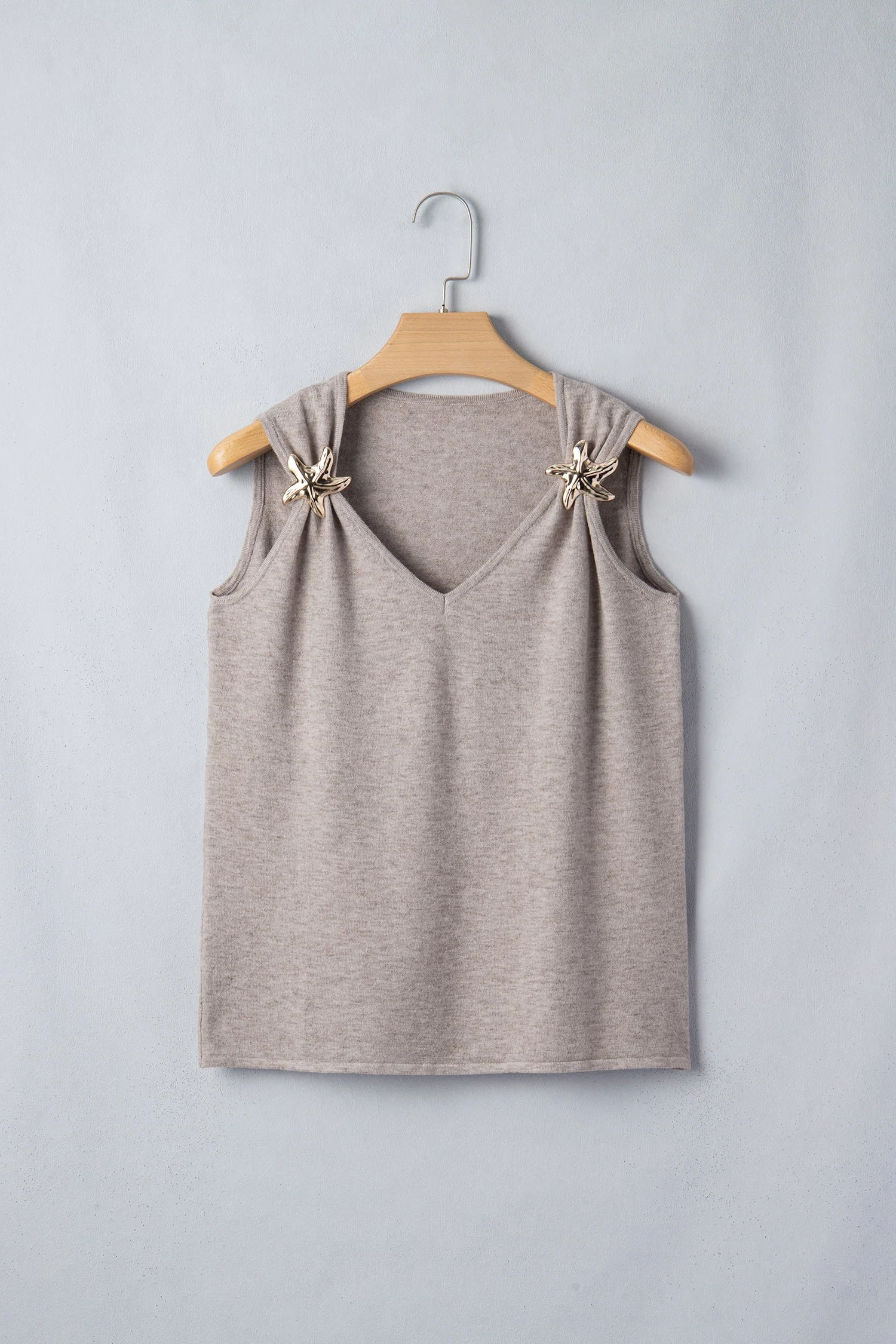Threaded Pear Clementine Metal Star Detail Sweater - Image 4