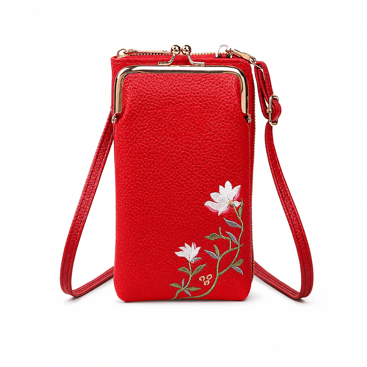 Clip Zip Crossbody Wallet - Image 17