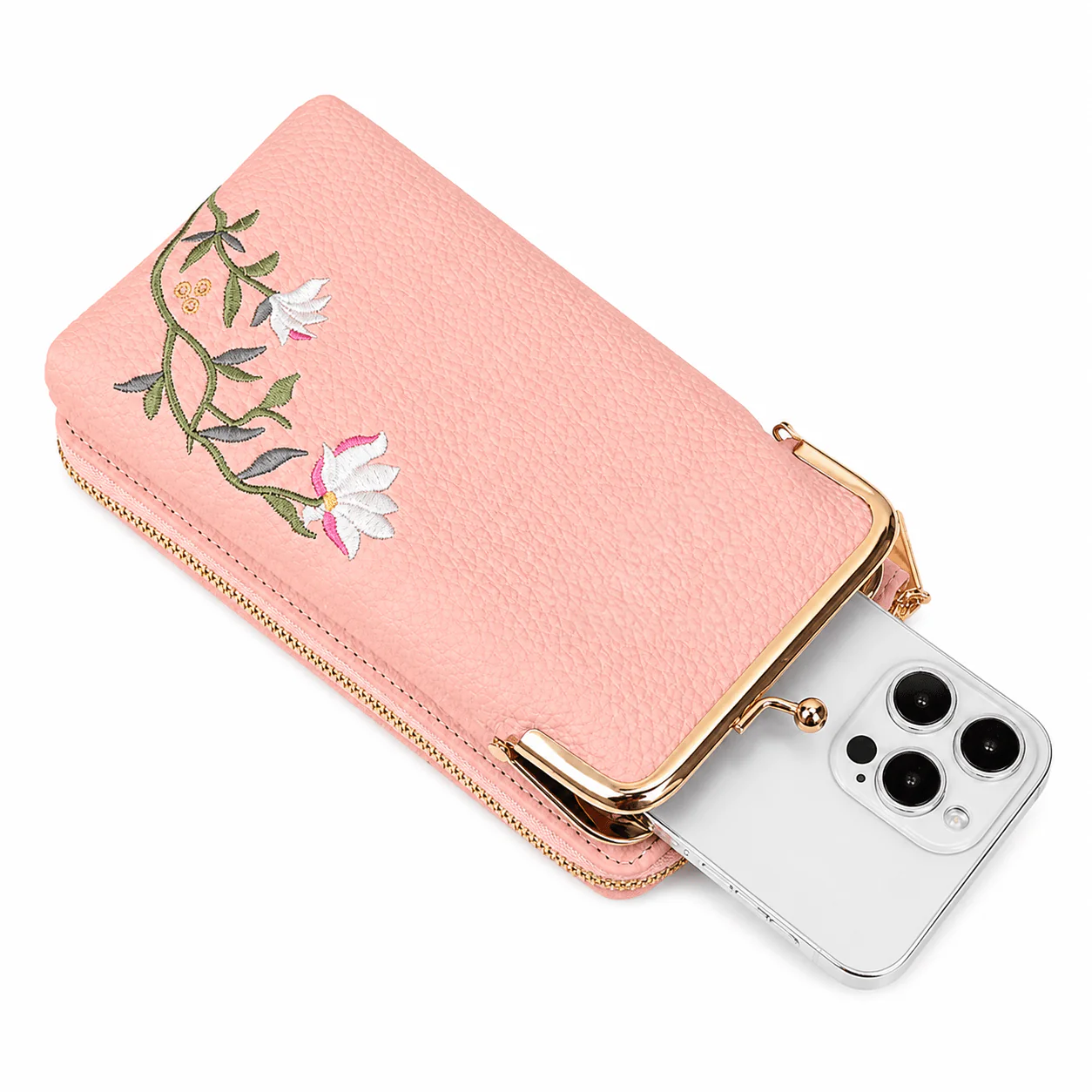 Clip Zip Crossbody Wallet - Image 2