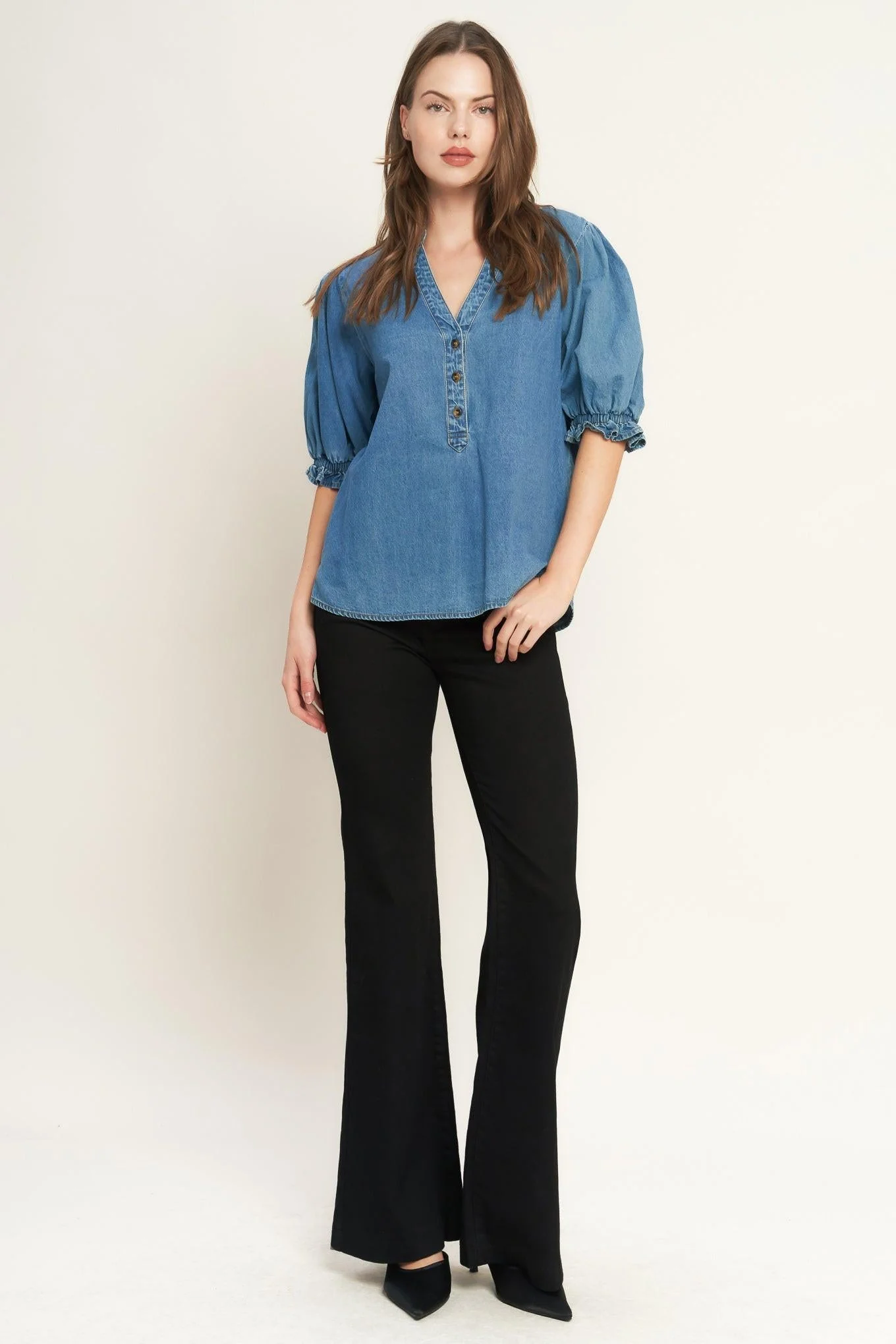 Closer to You Denim Top - Image 4