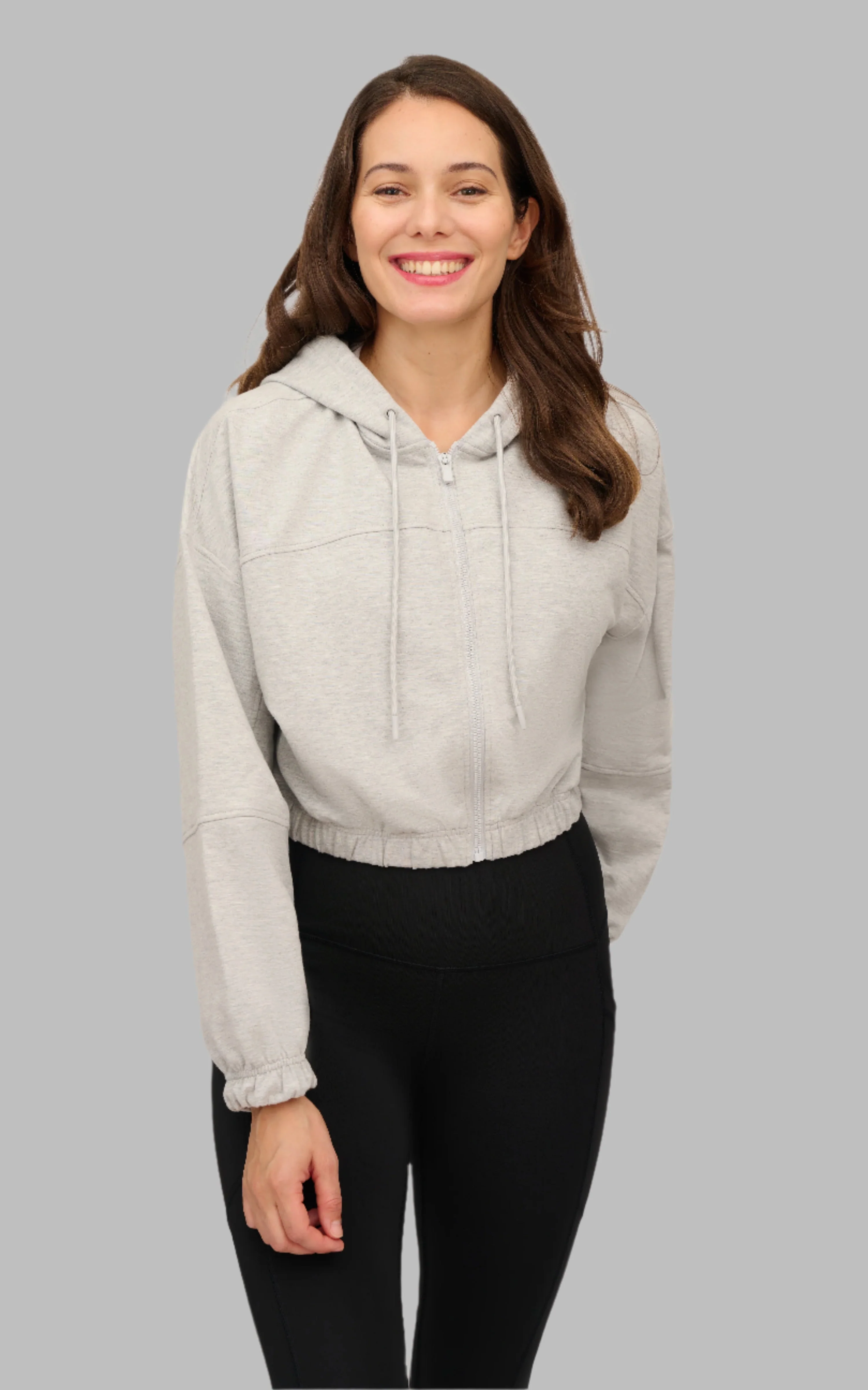 Cloud Plush Zip Front Hoodie - Image 7