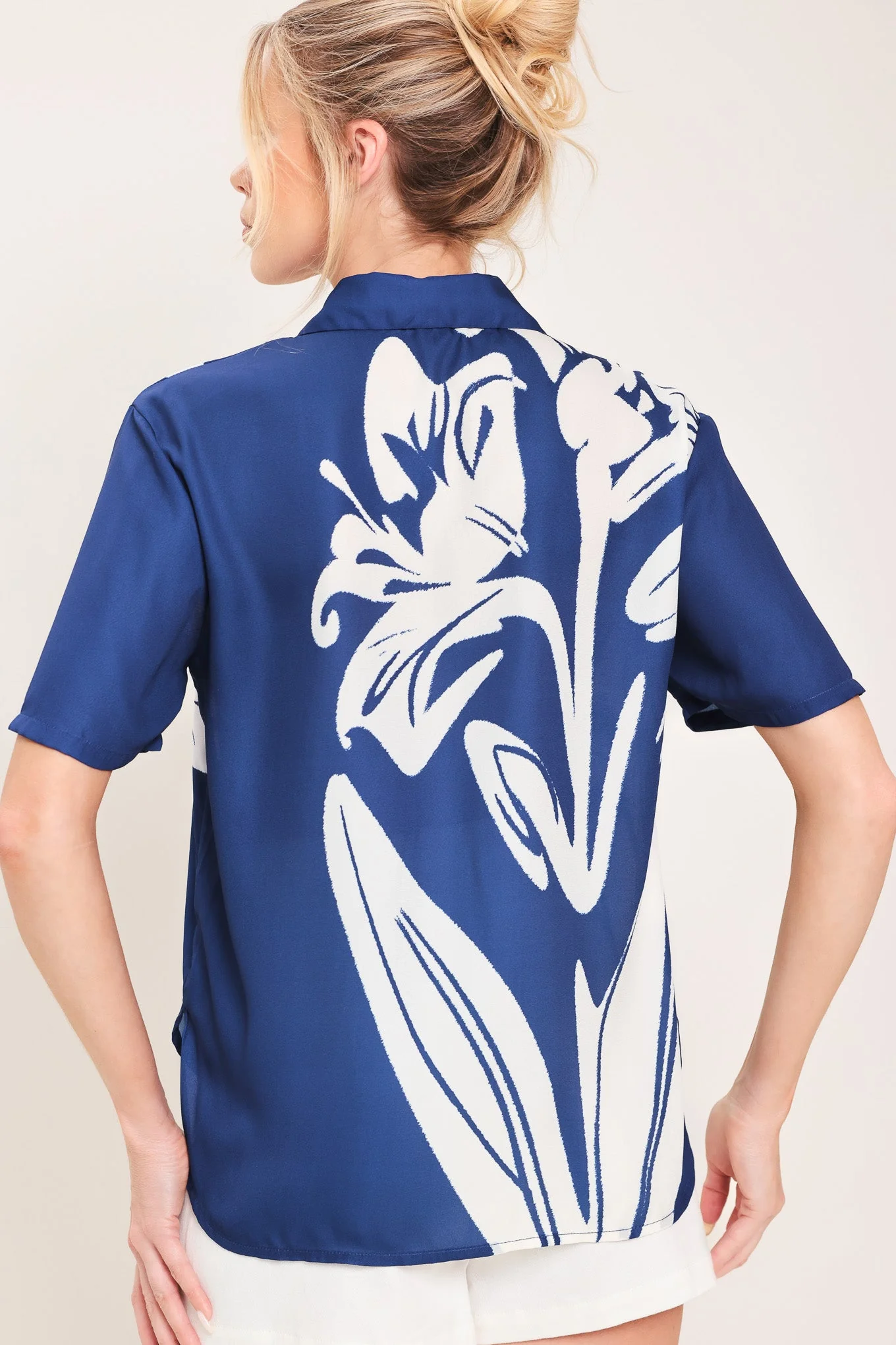 Coastal Bloom Woven Top - Image 7