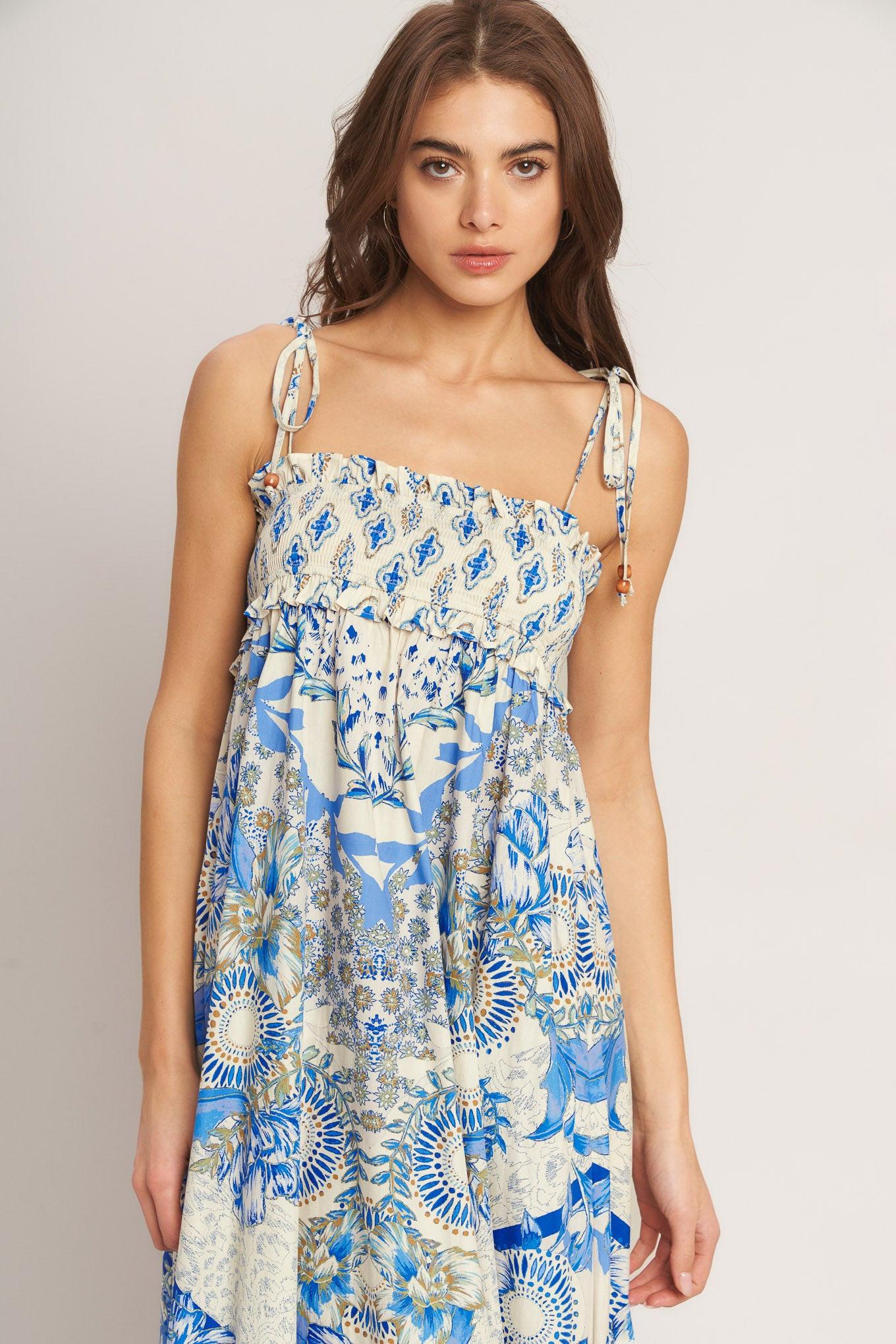 Coastal Dream Woven Maxi Dress - Image 4
