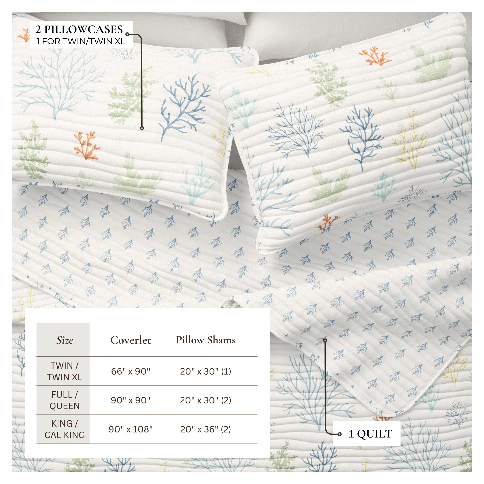 Coastal Quilt - Maldives Collection - Image 3