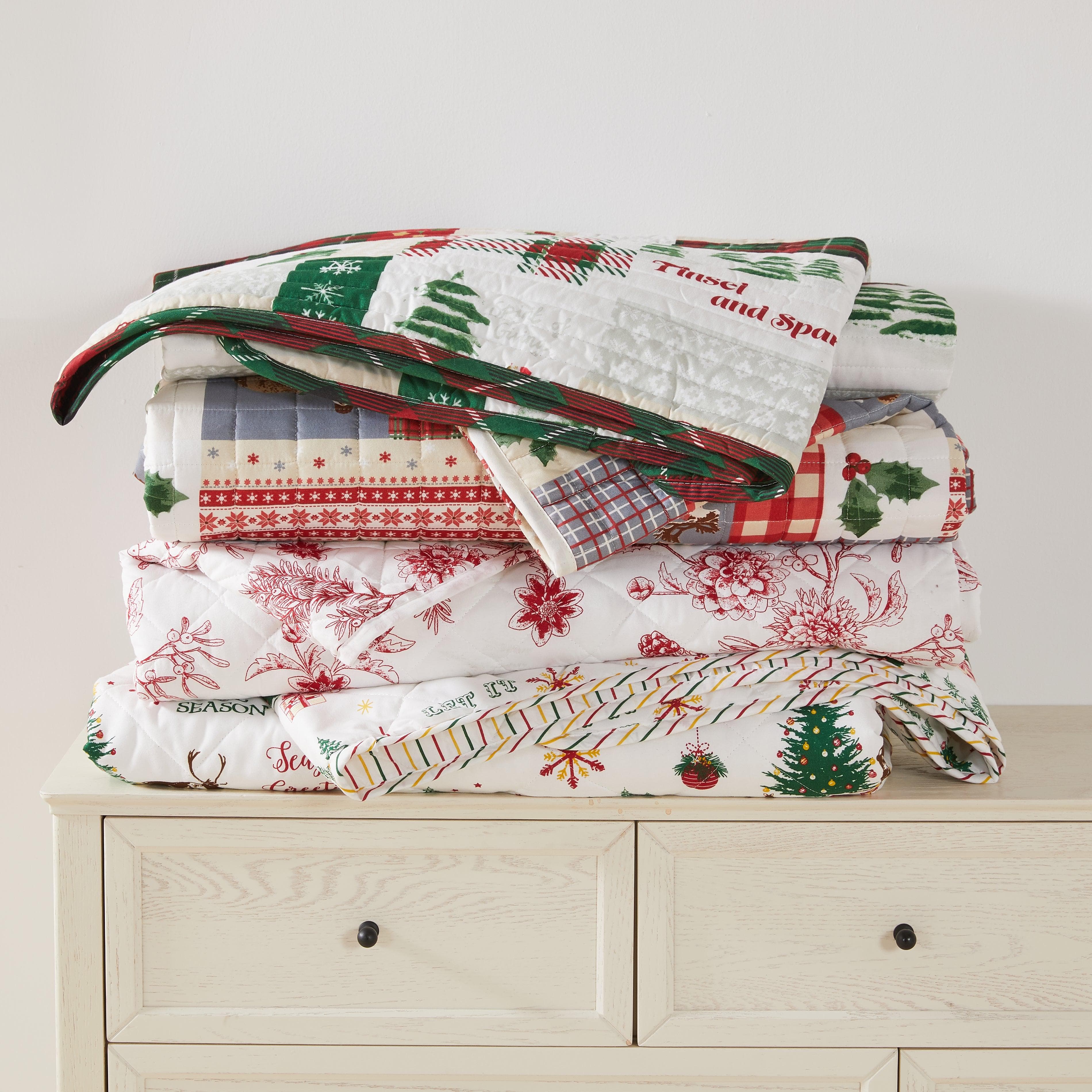 Colorful Holiday Quilt Set - Midnight Magic Collection - Image 12