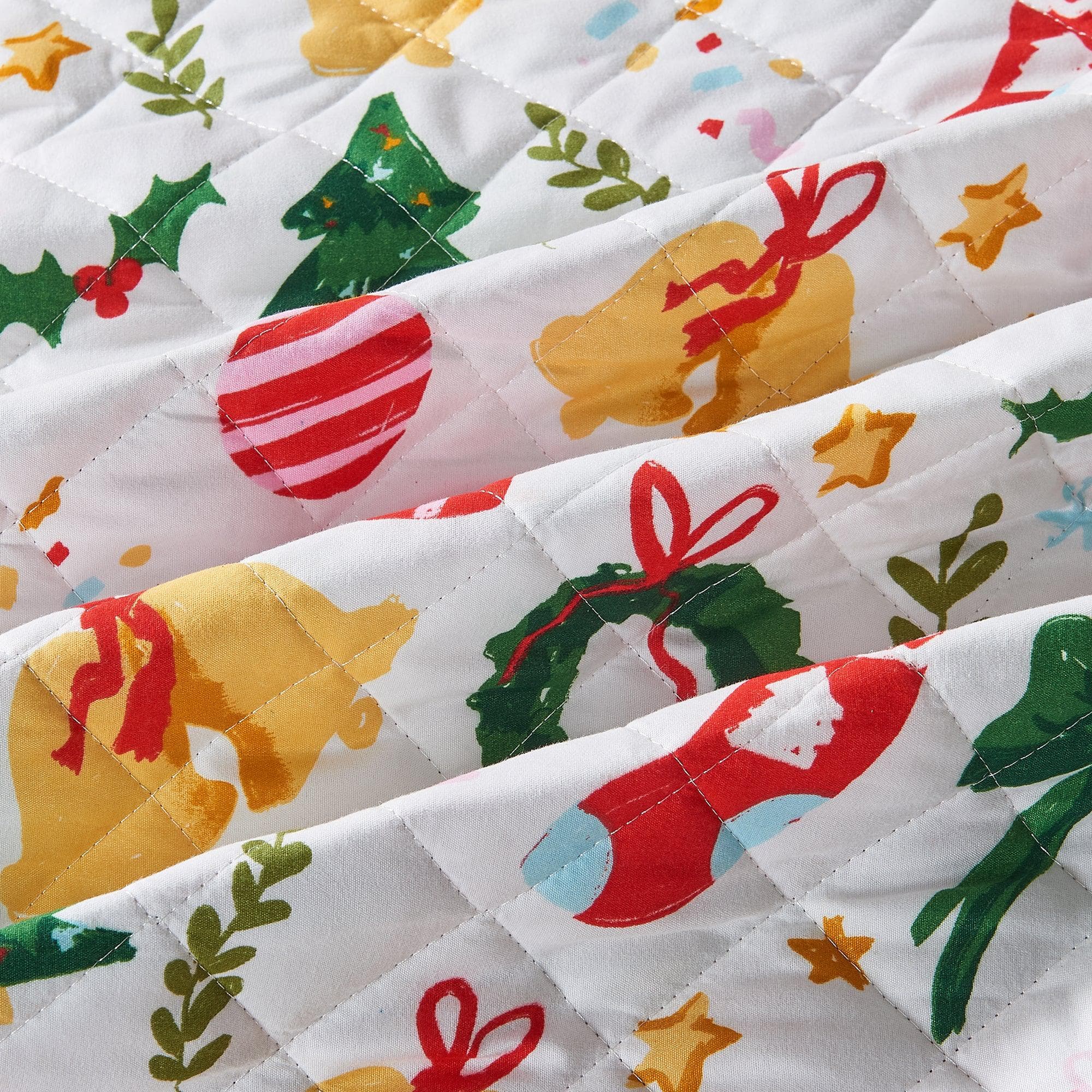 Colorful Holiday Quilt Set - Midnight Magic Collection - Image 21