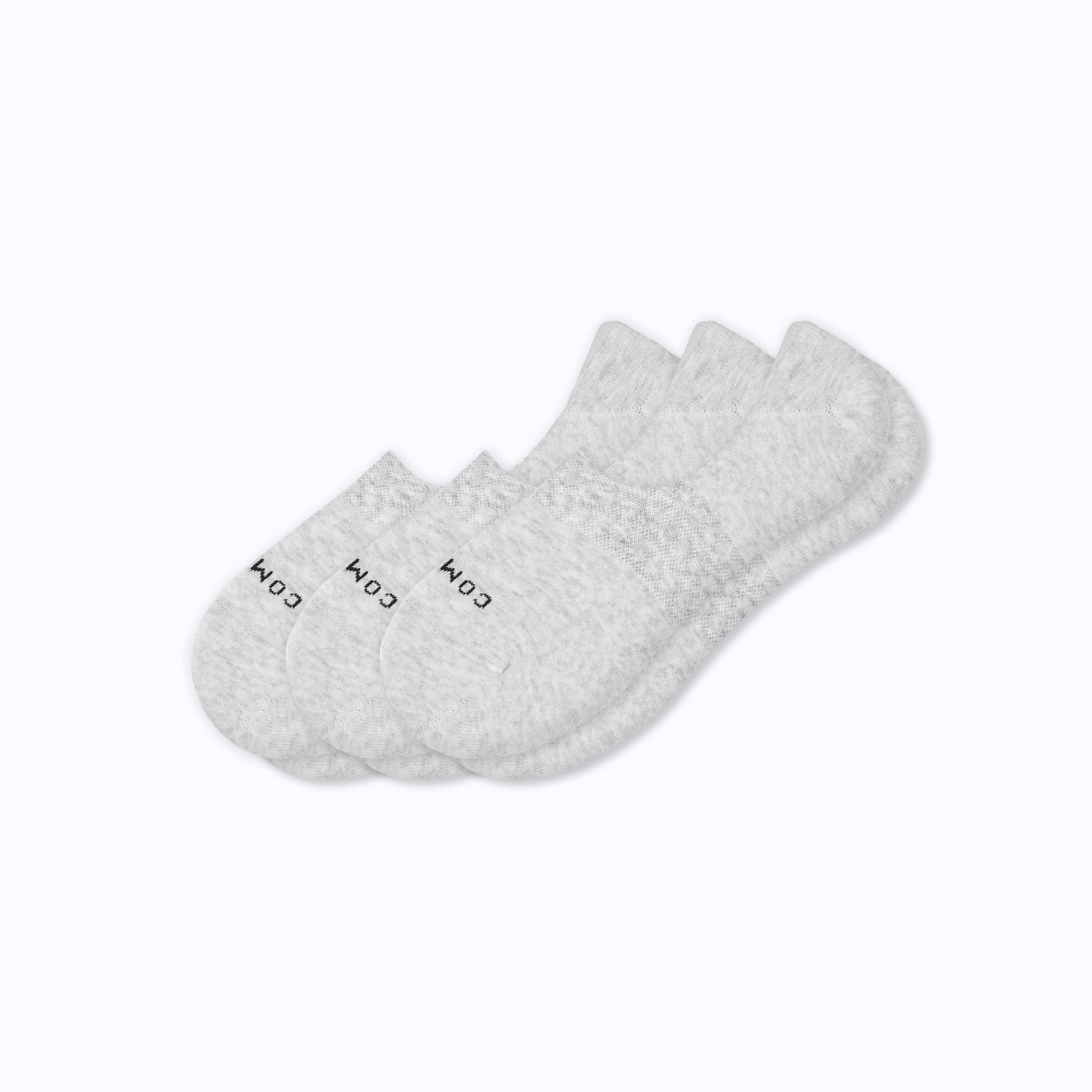 Combed Cotton No Show Socks – 3 Pack - Image 2