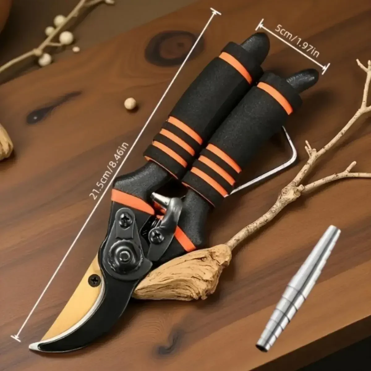 Comfort Grip Hand Pruners for Gardening - Image 5
