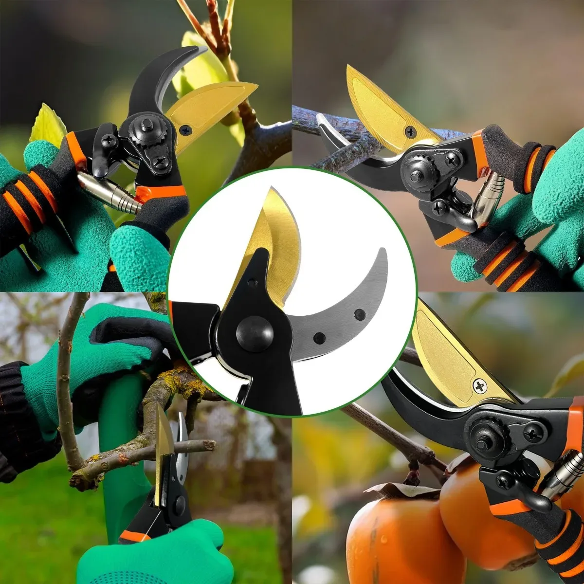 Comfort Grip Hand Pruners for Gardening - Image 8