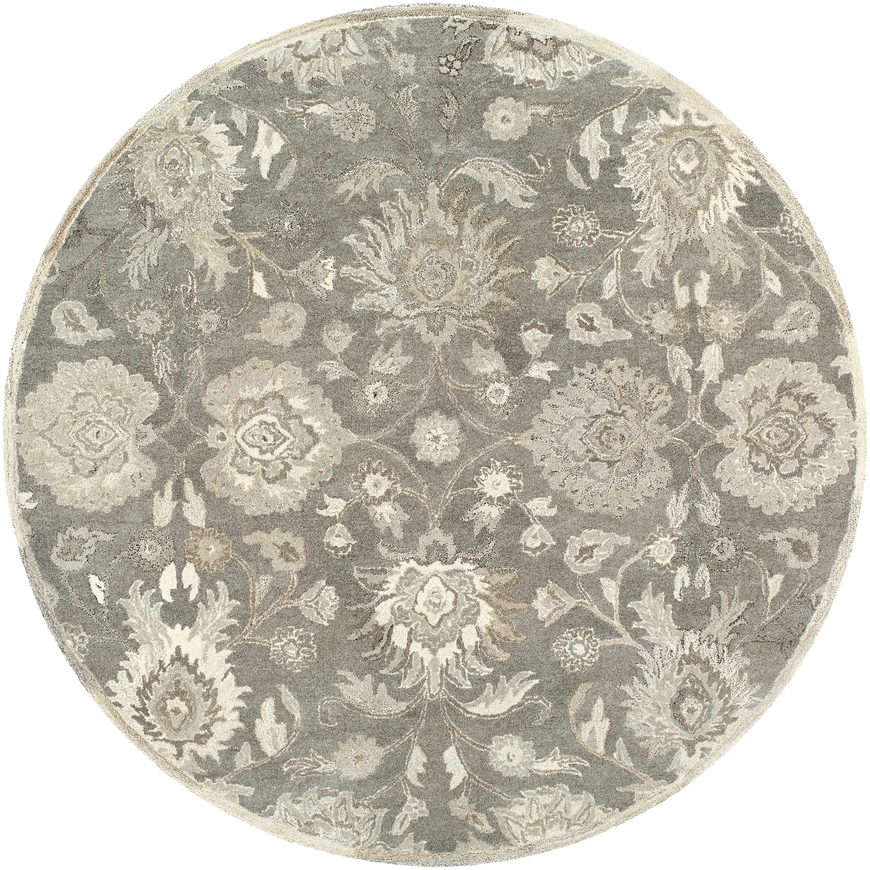 Conesus 1195 Hand Tufted Ivory & Taupe Wool Rug - Image 18
