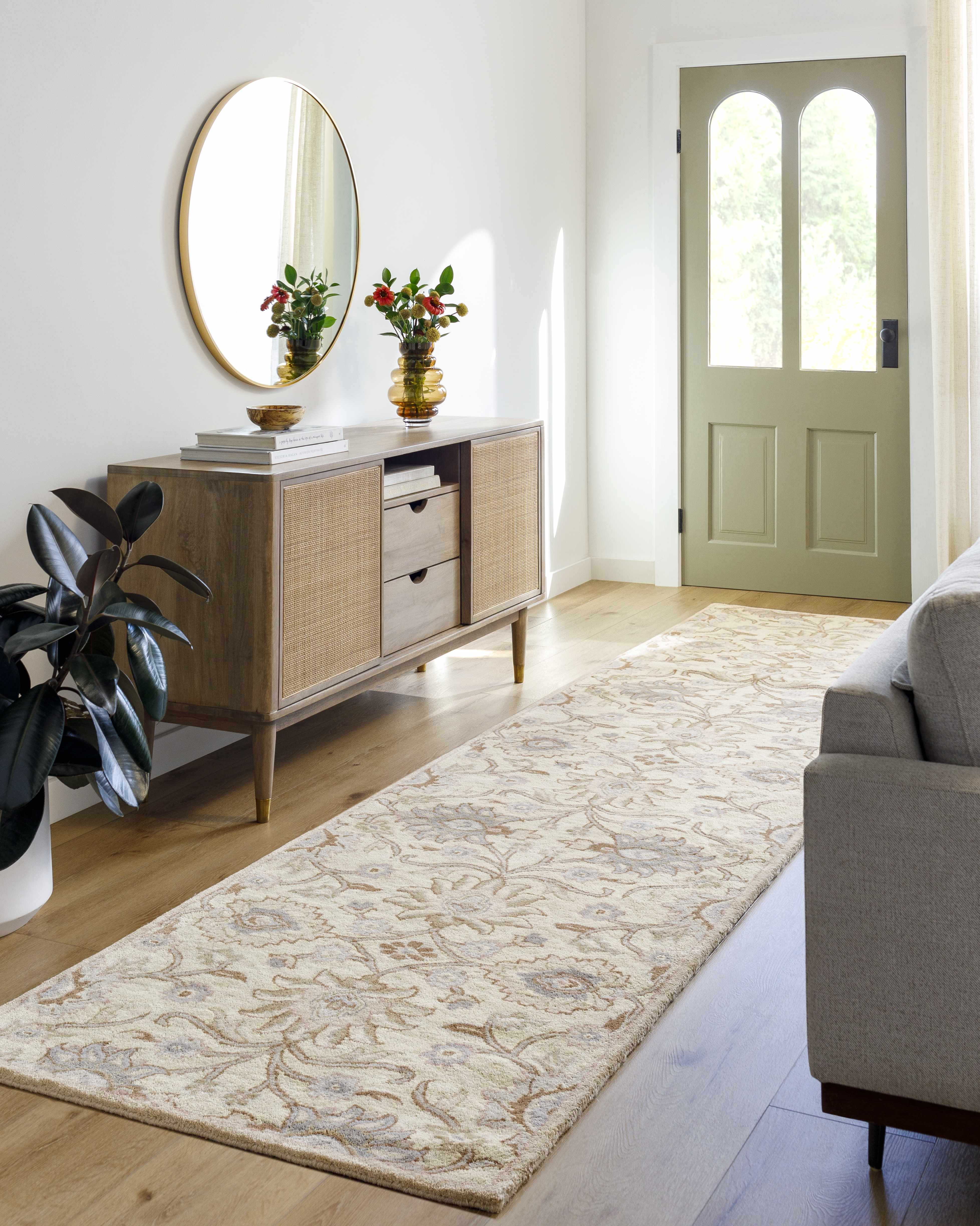 Conesus Hand Tufted Ivory 1109 Wool Rug - Image 22