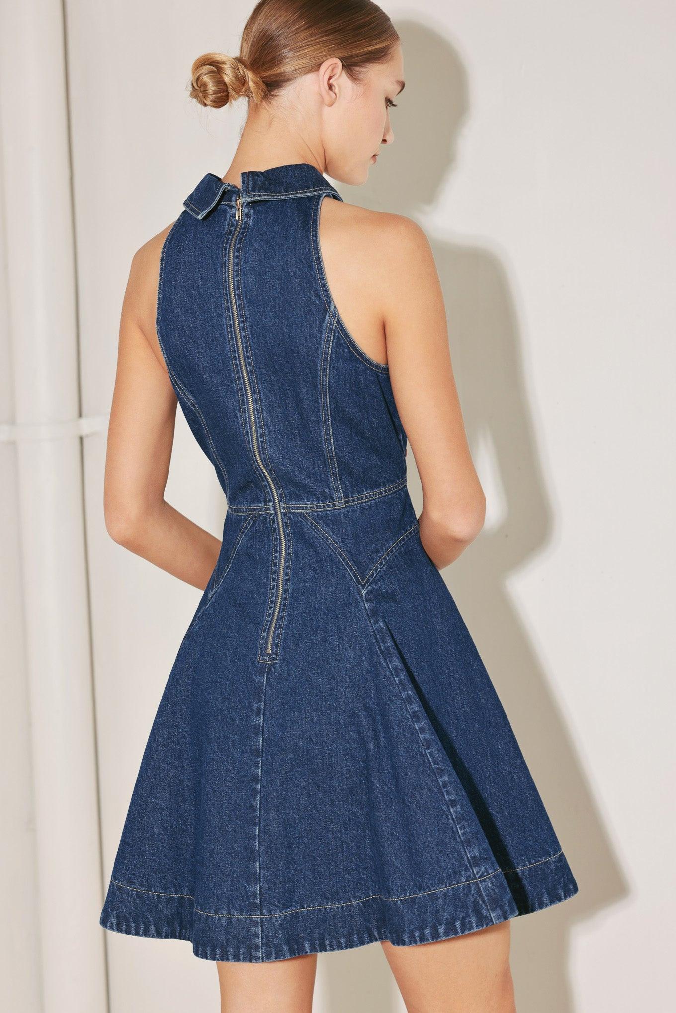 Cool Girl Comeback Denim Mini Dress - Image 2