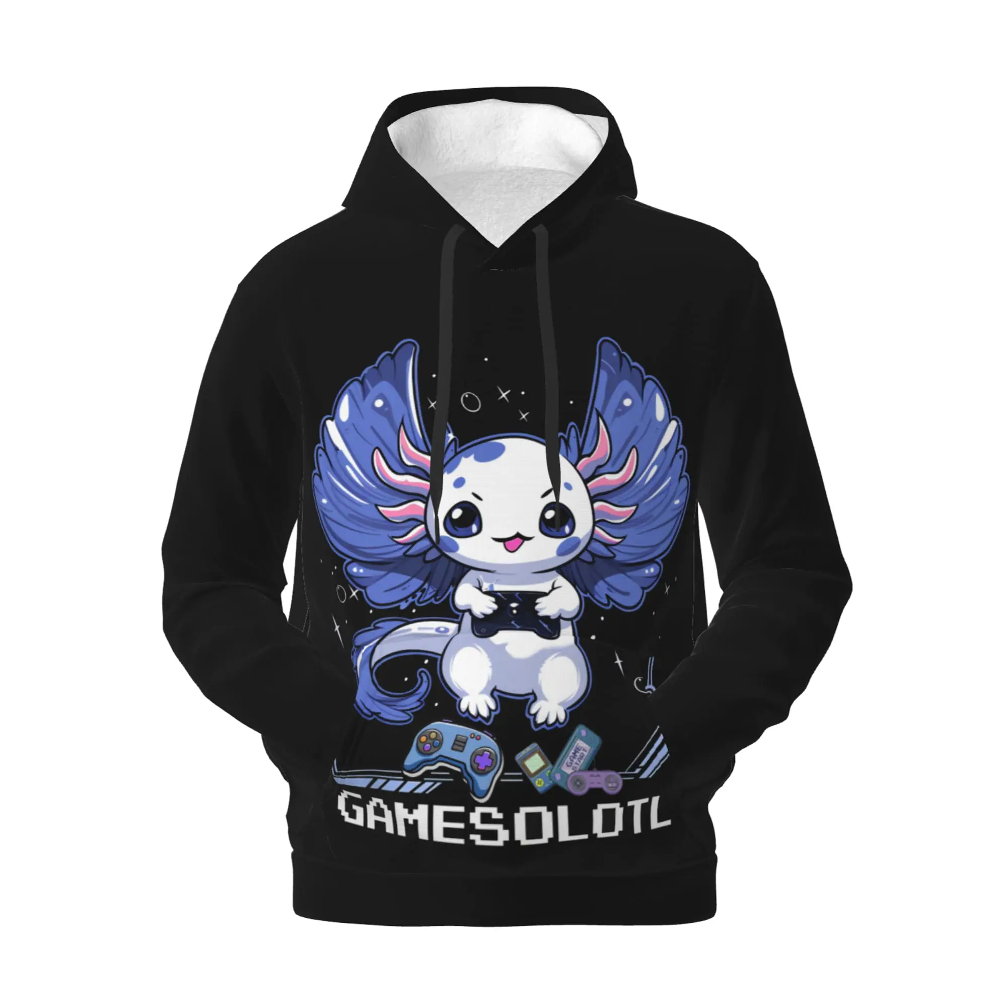 Cool Hoodies for Men Funny Mens Hoodies Mens Novelty Hoodies 3D Print Pullover Hooded Sweatshirt Hoodies with Big Pockets - Image 2