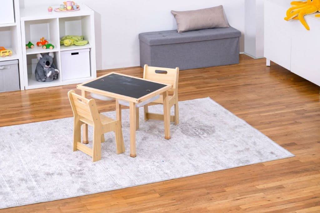 Cordia Wooden Kids Activity Table & Chair Set – Montessori-Inspired Desk for Play & Learning - Image 17