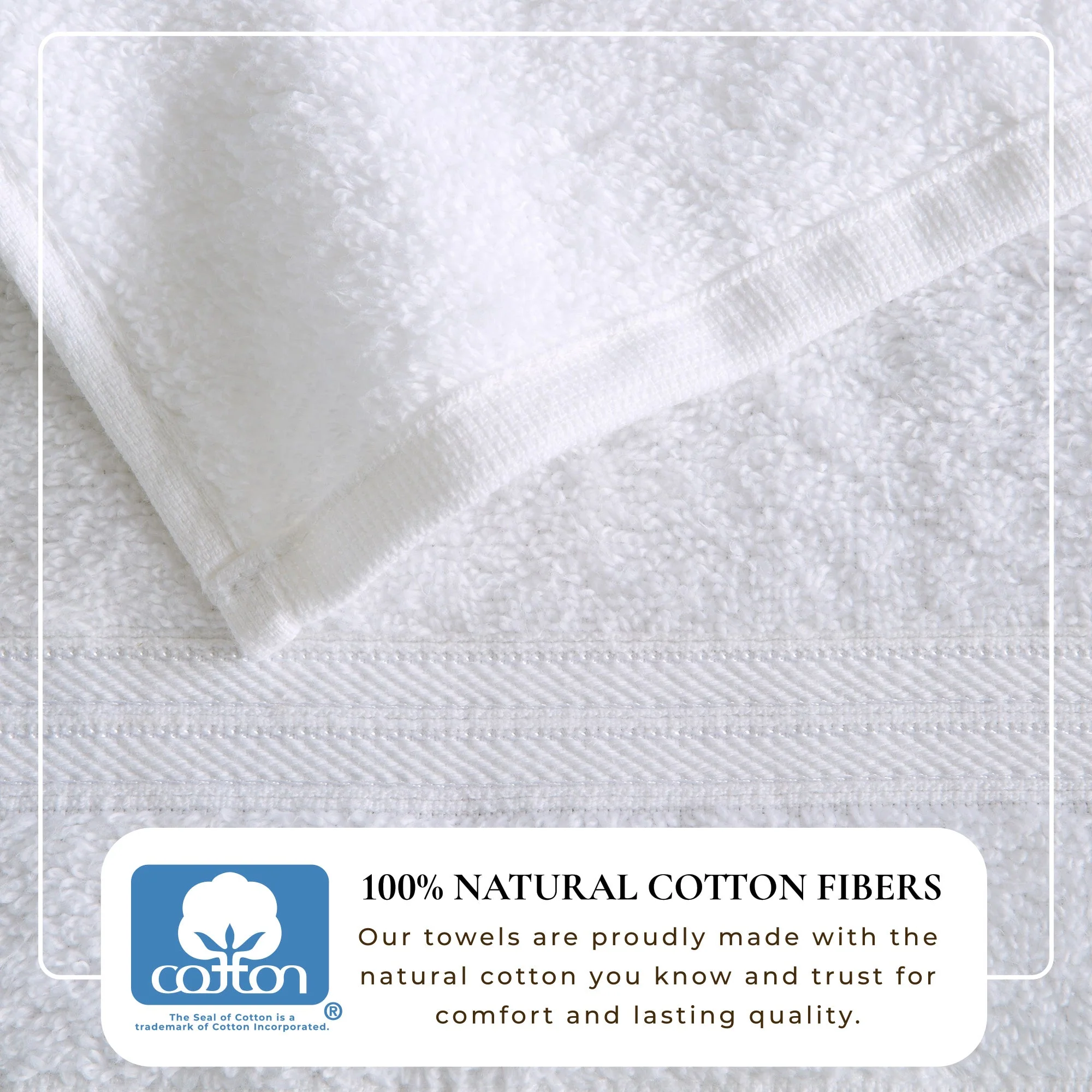 Cotton Terry Bath Towel Set - Cooper Collection - Image 10