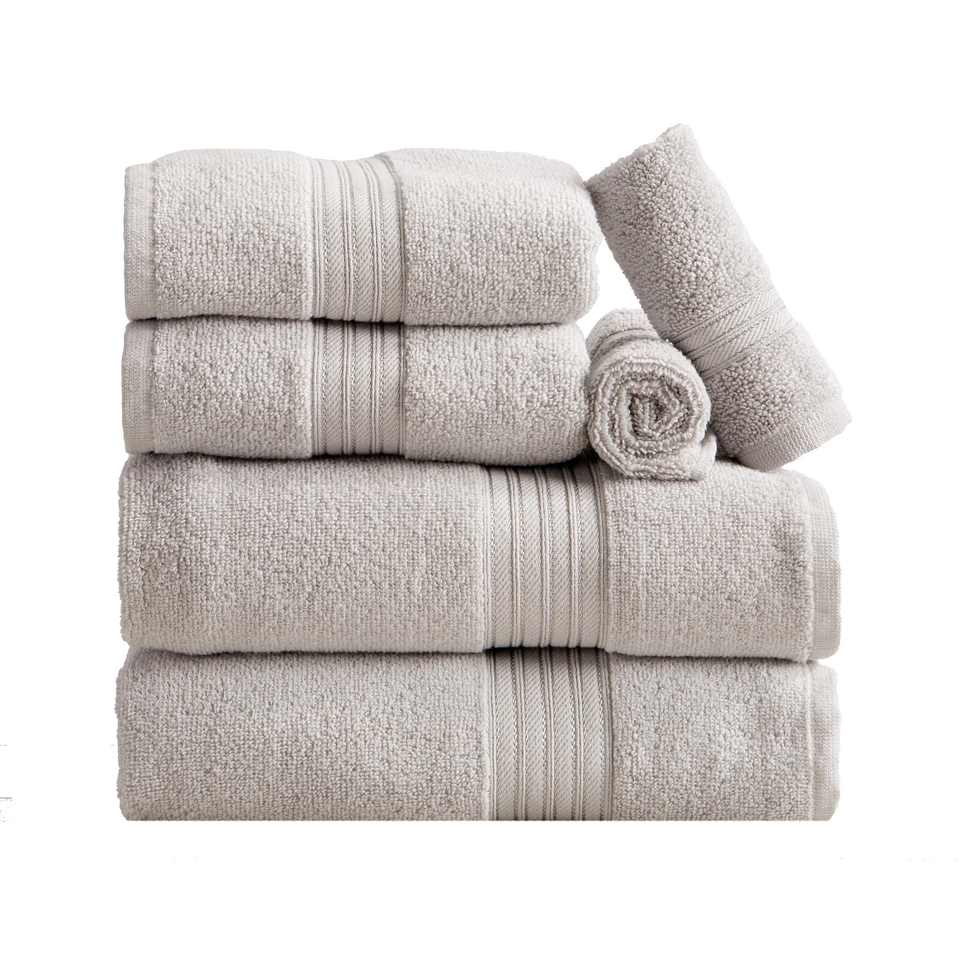 Cotton Terry Bath Towel Set - Cooper Collection - Image 110