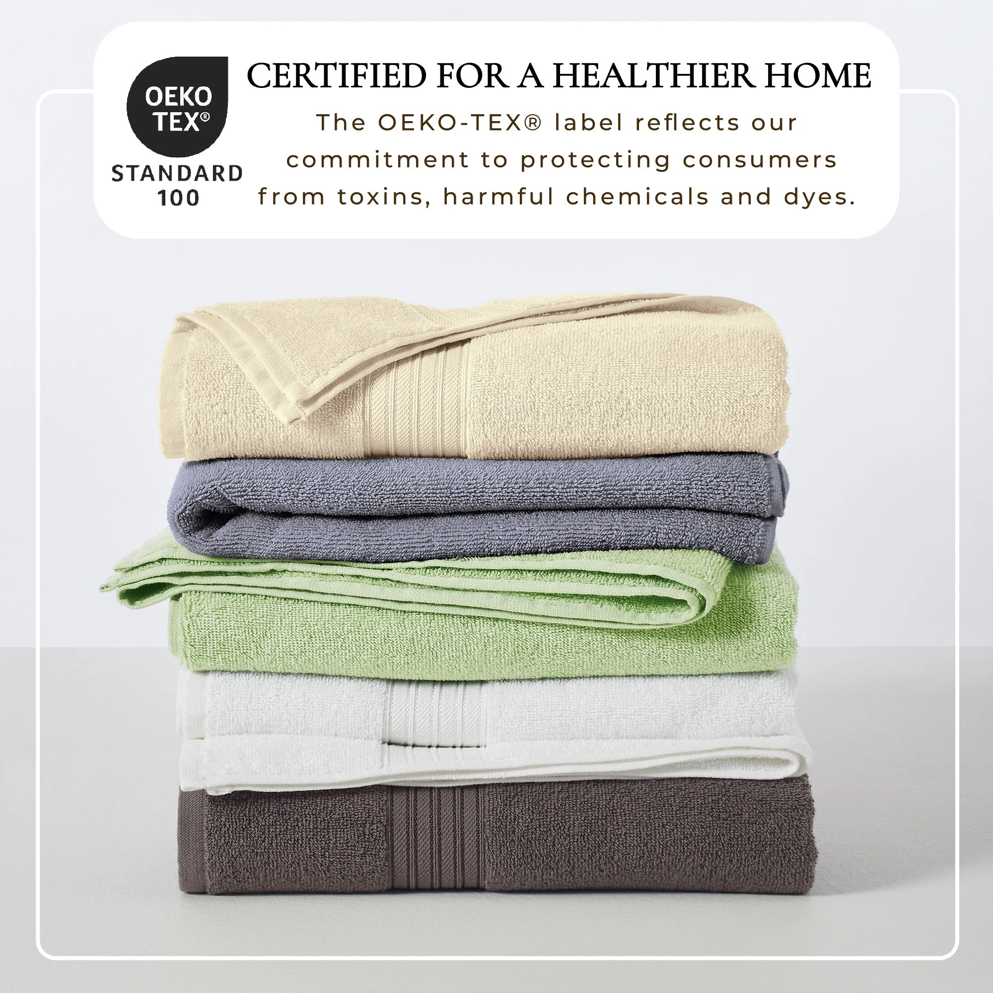Cotton Terry Bath Towel Set - Cooper Collection - Image 158