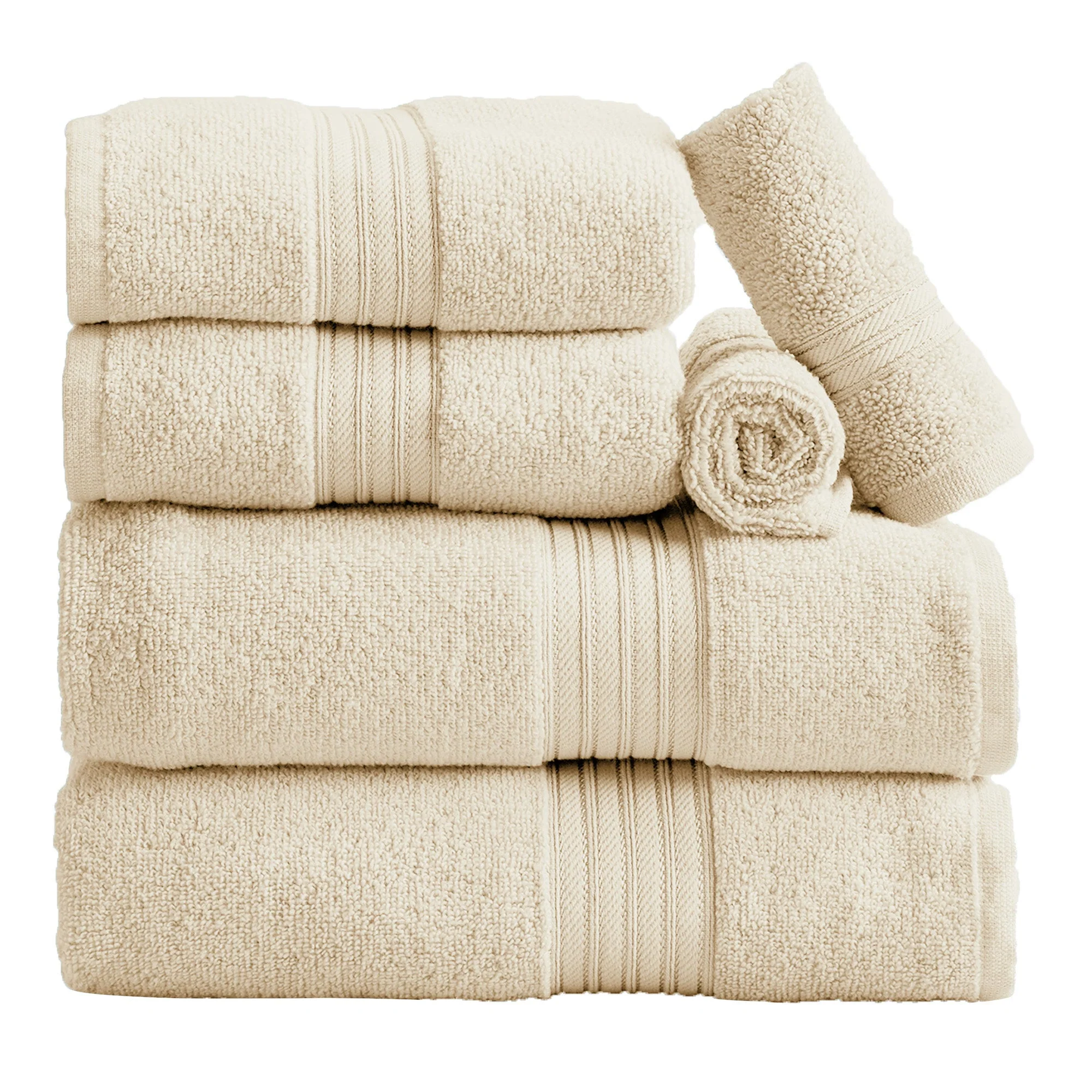 Cotton Terry Bath Towel Set - Cooper Collection - Image 19