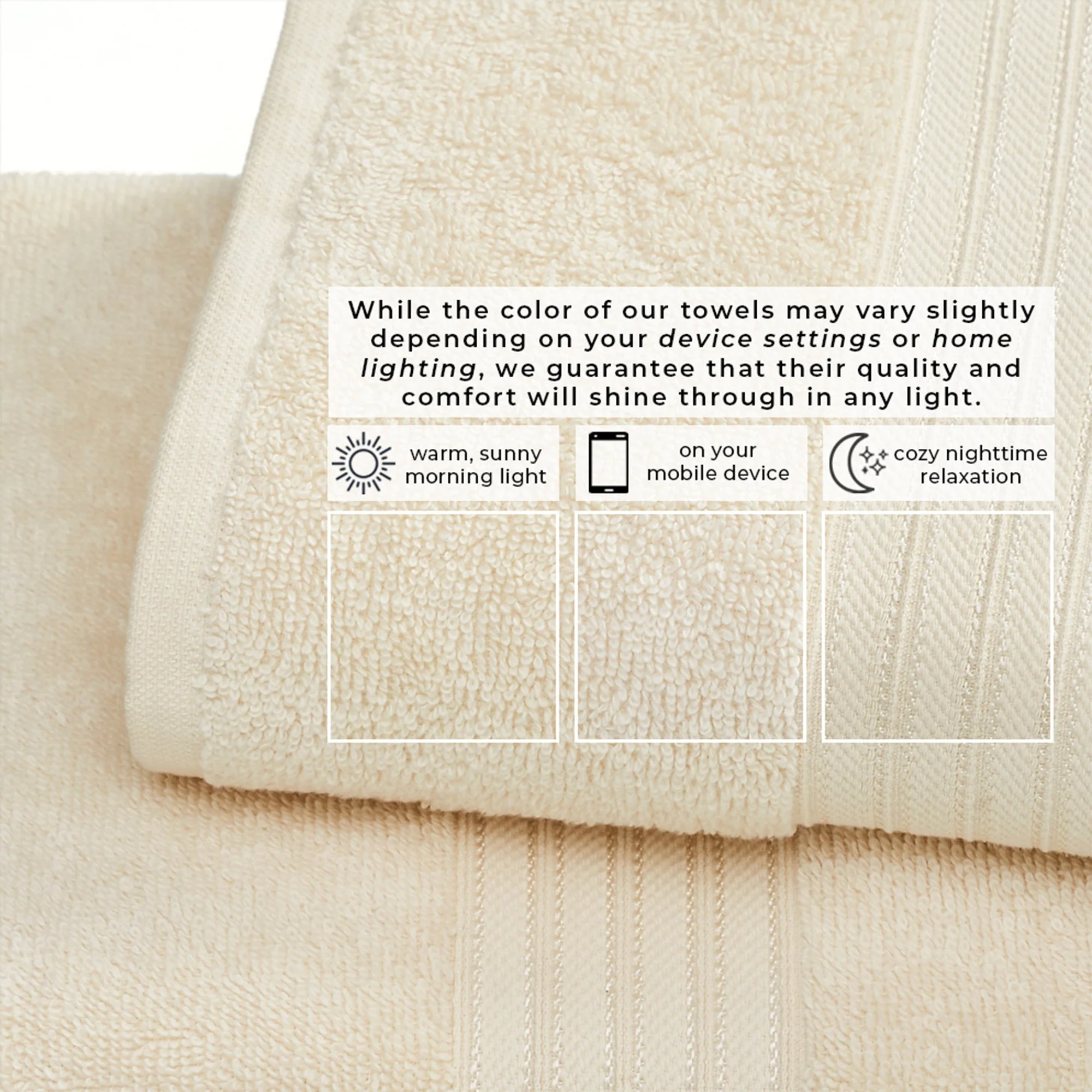 Cotton Terry Bath Towel Set - Cooper Collection - Image 35