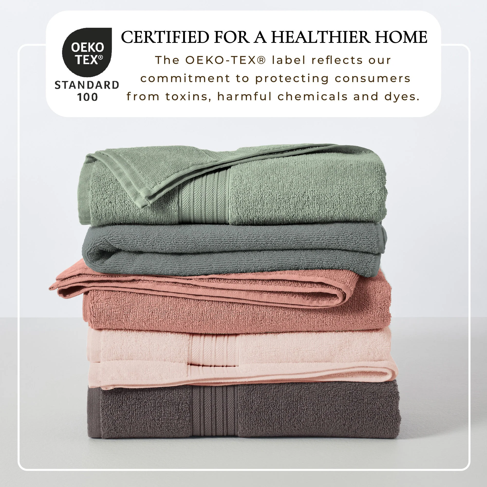 Cotton Terry Bath Towel Set - Cooper Collection - Image 44